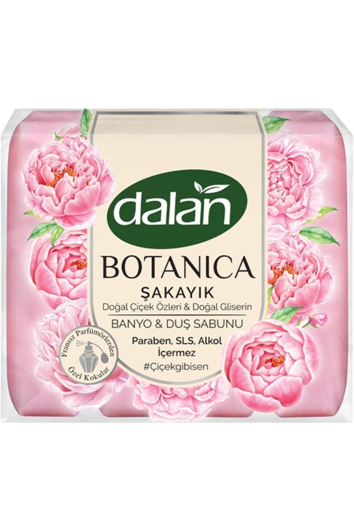 Dalan Botanica Şakayık Banyo & Duş Sabunu 150 Gr X 4 Kategori: Banyo Sabunu