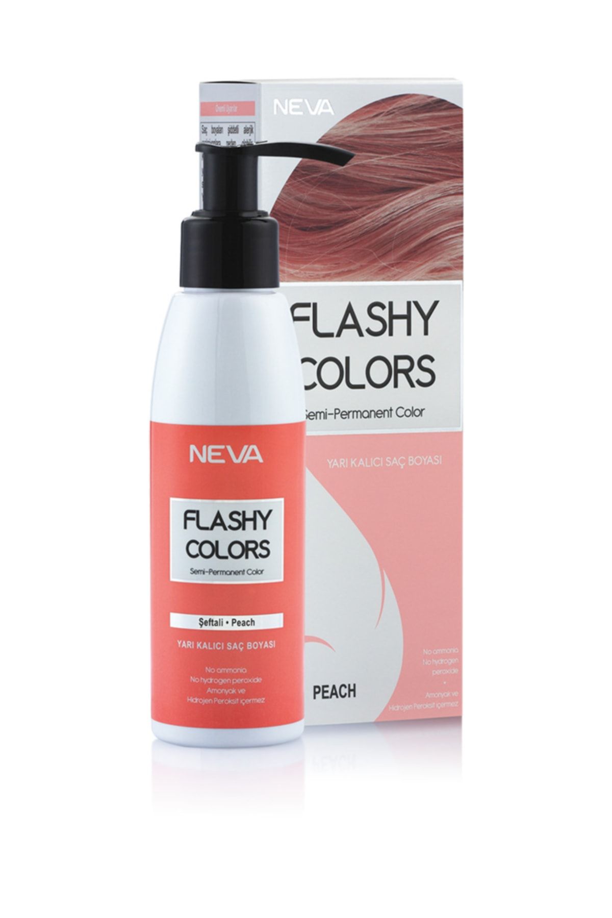 Flashy Colors Yarı Kalıcı Saç Boyası - Şeftali 100 ml