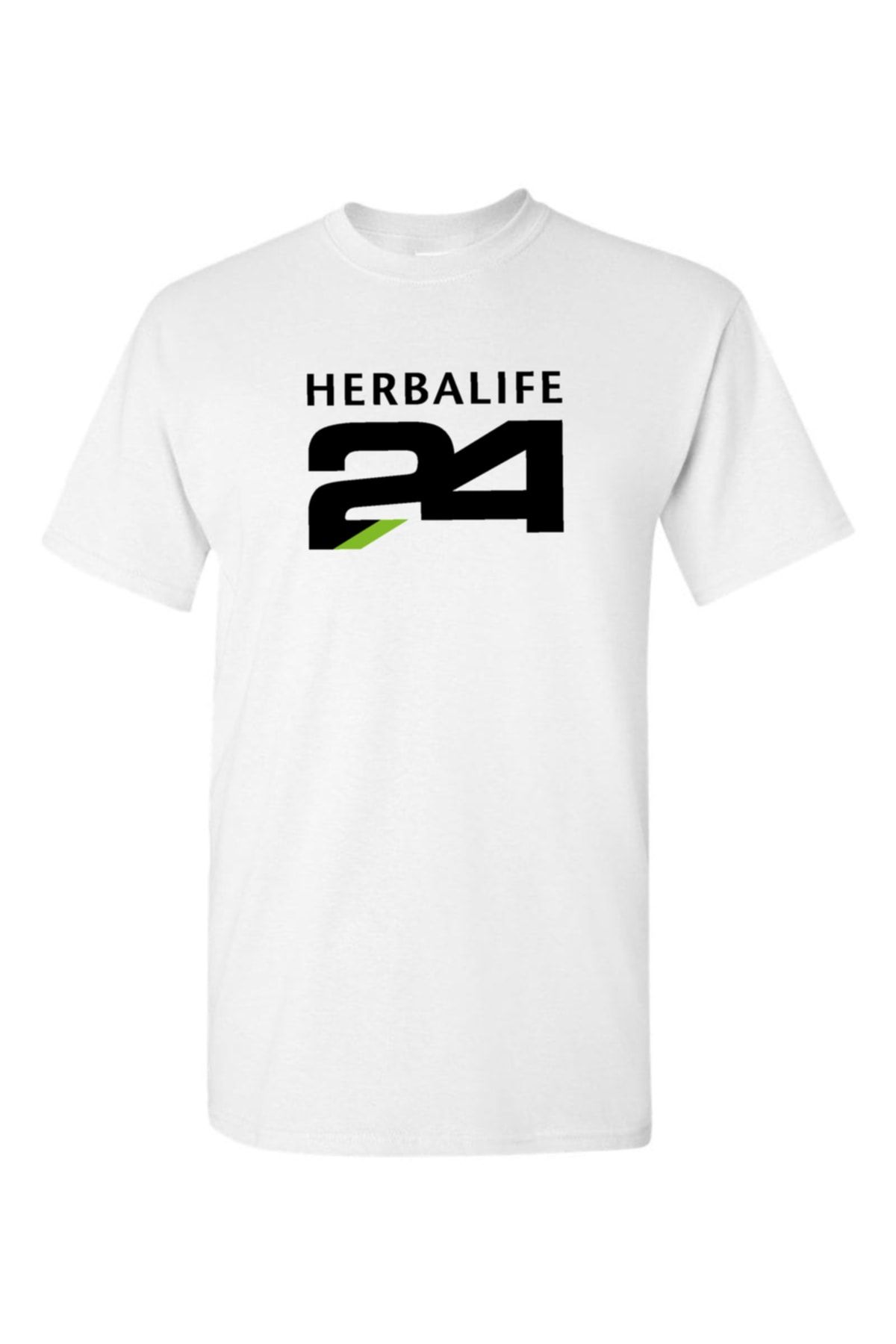 Elit Baskı Herbalife Tshirt Beyaz Dri Fit Sporcu Kumaş Herbal Tshirt , H24 Baskılı