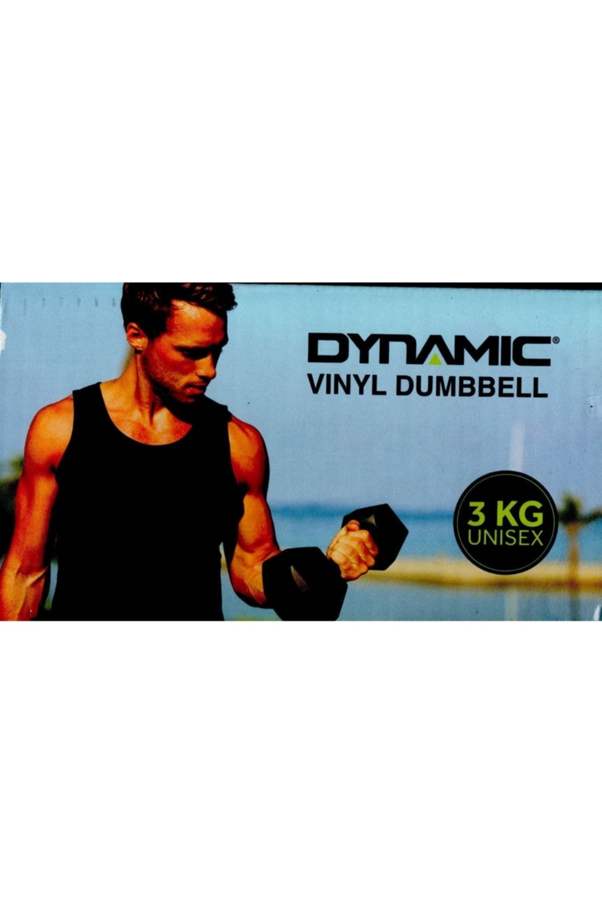 Dynamic Vinyle Dumbell Siyah 2022 New Model 3kgx2 Adet Olarak