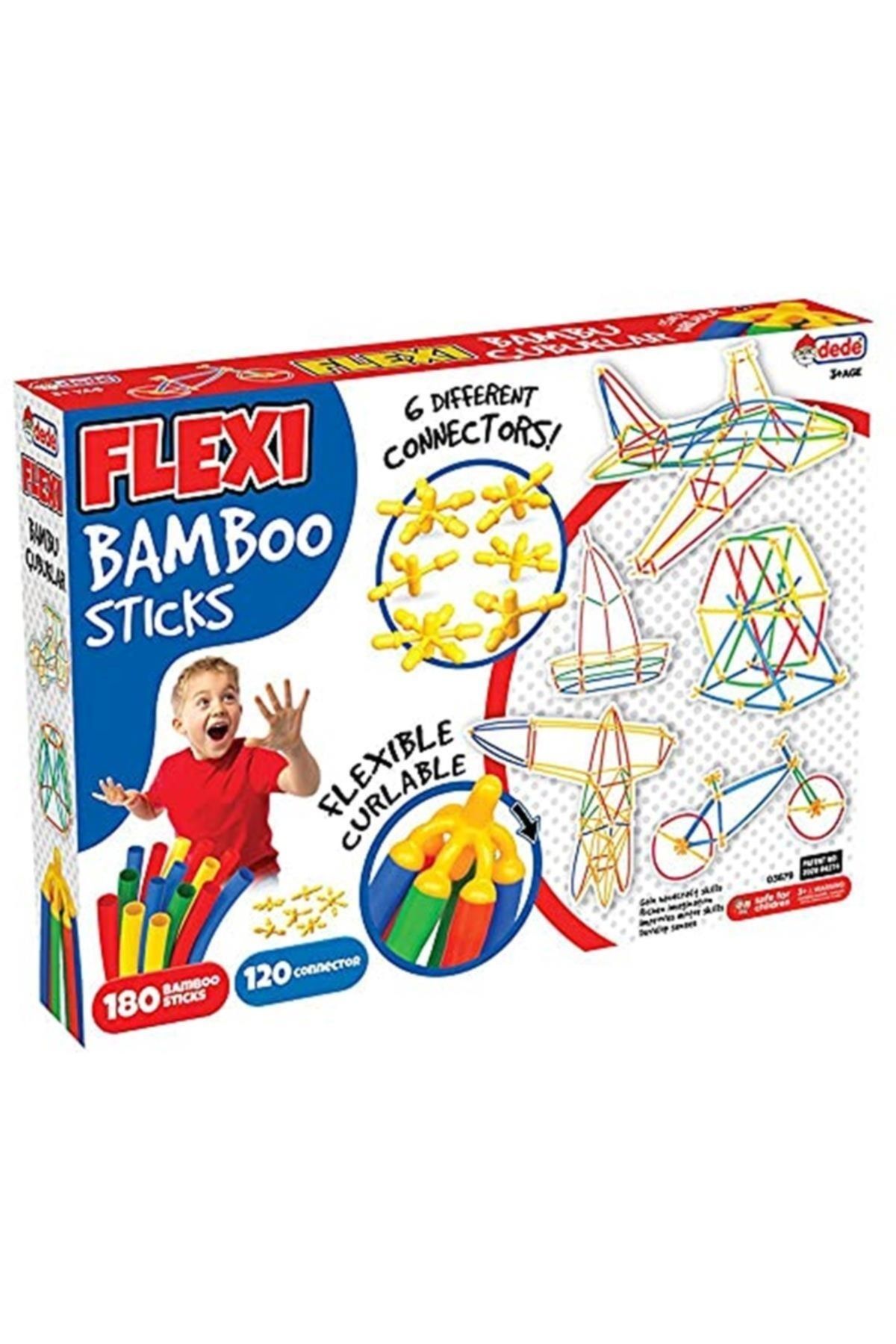 LEGO Fen Toys 3679 Dede Flexi Bambu Çubuklar 300 Parça