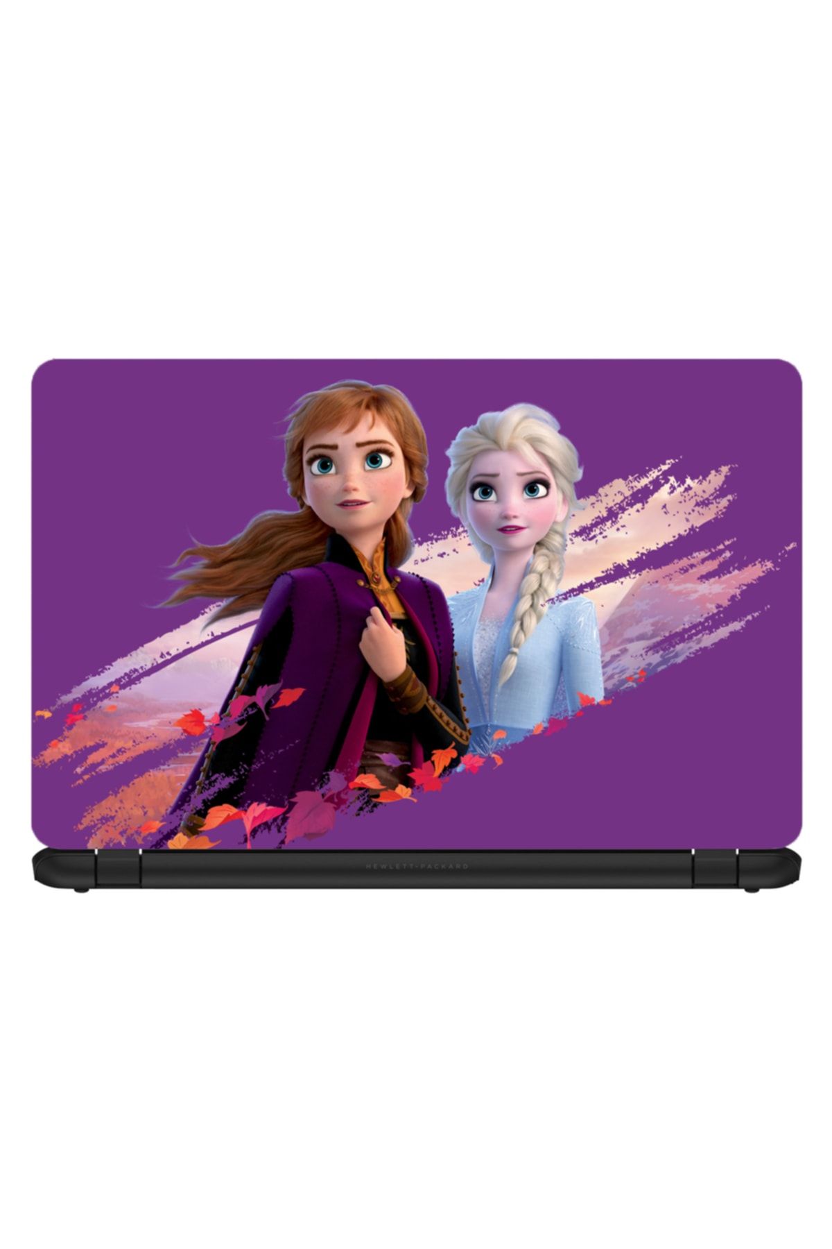 KT Decor Frozen Anna Elsa Laptop Sticker 15.6 Inch