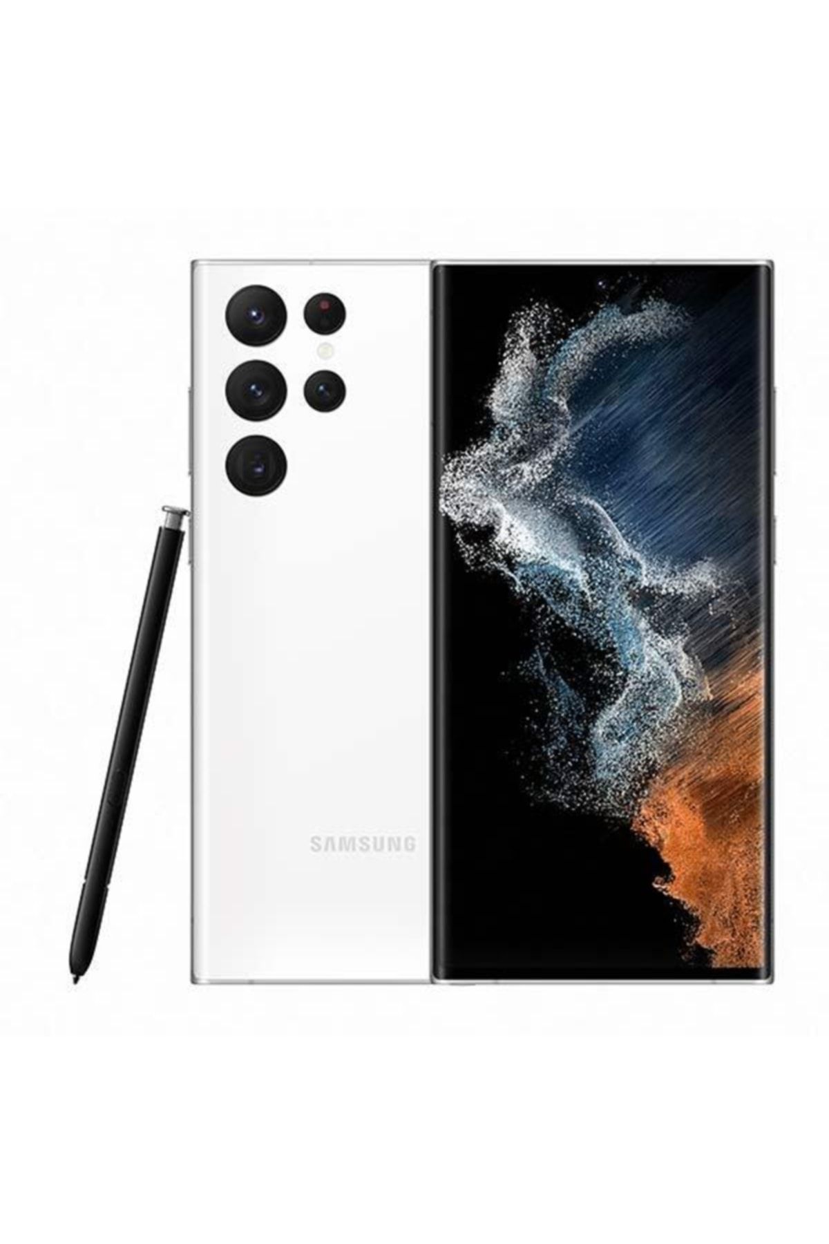 Samsung Galaxy S22 Ultra 512 GB 12 GB RAM 5G Beyaz Cep Telefonu (Samsung Türkiye Garantili)