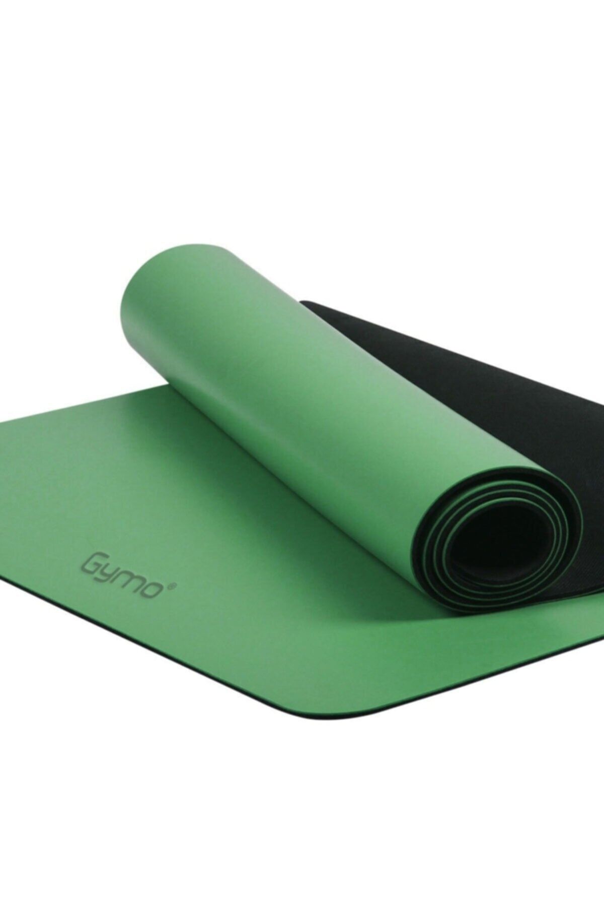 Gymo Pu Rubber 5mm Profesyonel Pilates Minderi Yoga Matı Yeşil Renk Nature