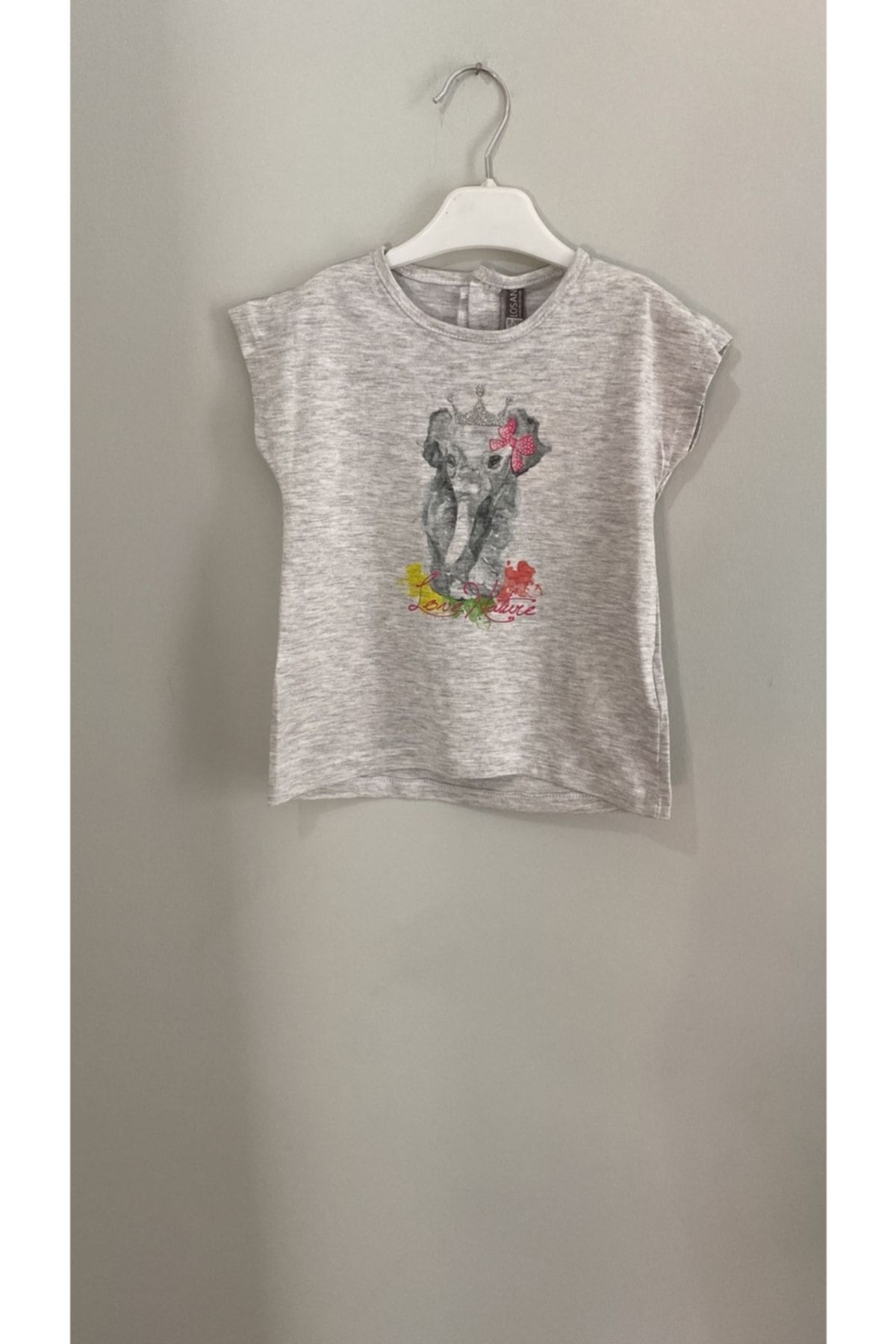 LOSAN Kız Bebek Baskılı T-shirt