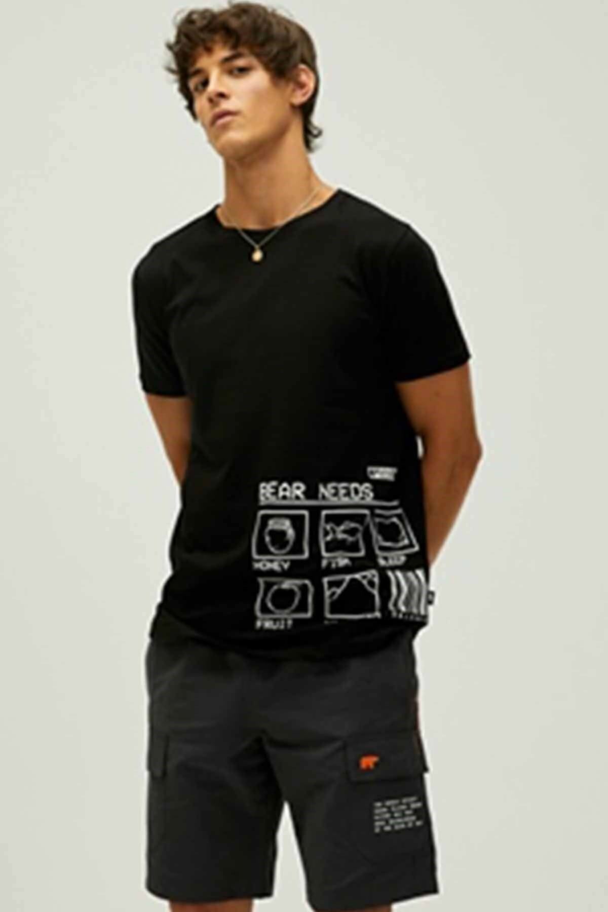 Bad Bear Bear Needs T-shirt Erkek Tişört 22.01.07.016nıght