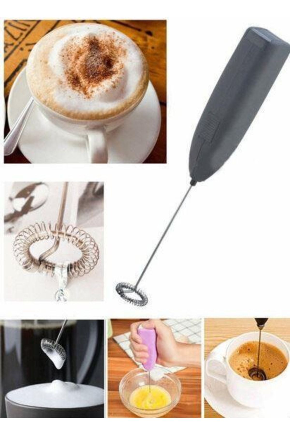 Vienev Pilli Mini Kahve & Süt Köpürtücü