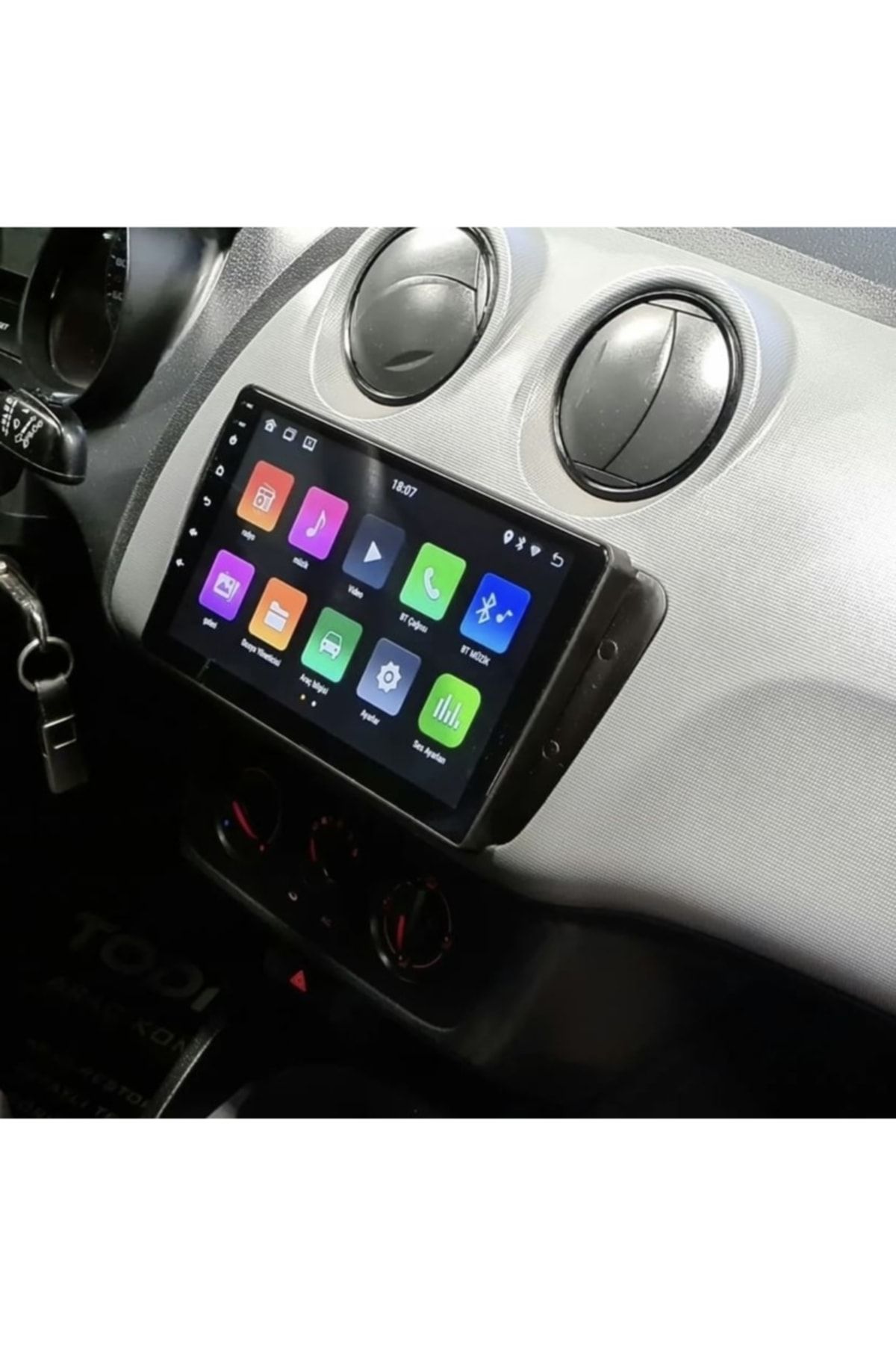 Navicars Seat Ibiza Android 14 2-32 Multimedya Carplay-kamera-ıps