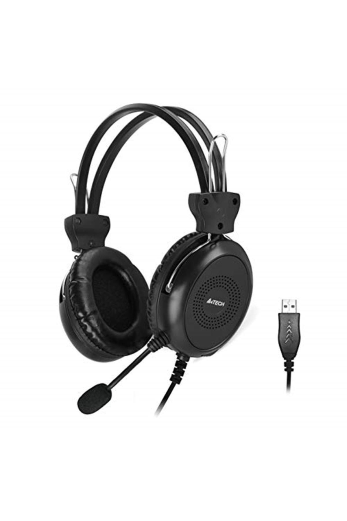 A4 Tech : Hu-30 Kulaklık Mikrofonlu-usb, Siyah, M Uyumlu medium Kategori: Kulak Üstü Kablolu Kulaklık