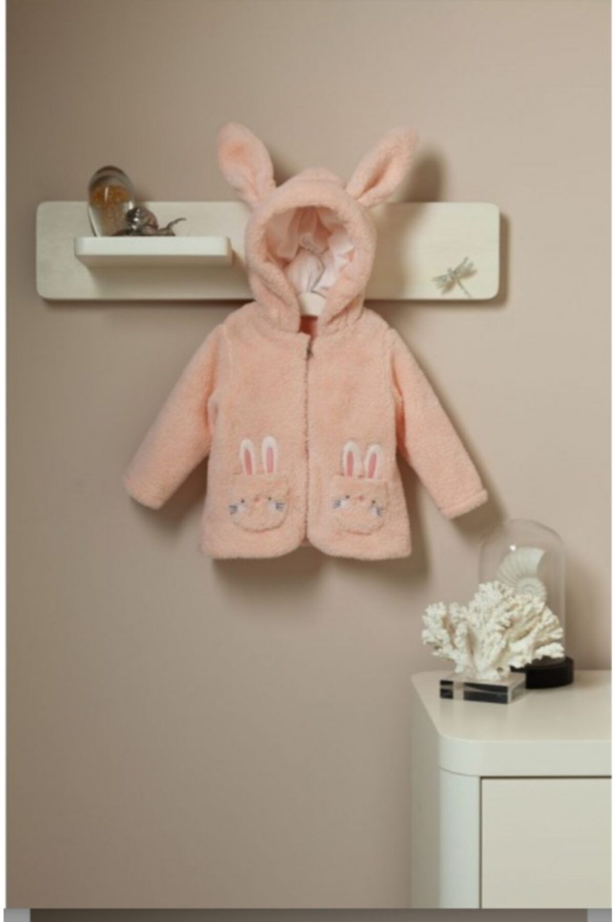 Bibaby Kız Bebek Kapüşonlu Ceket