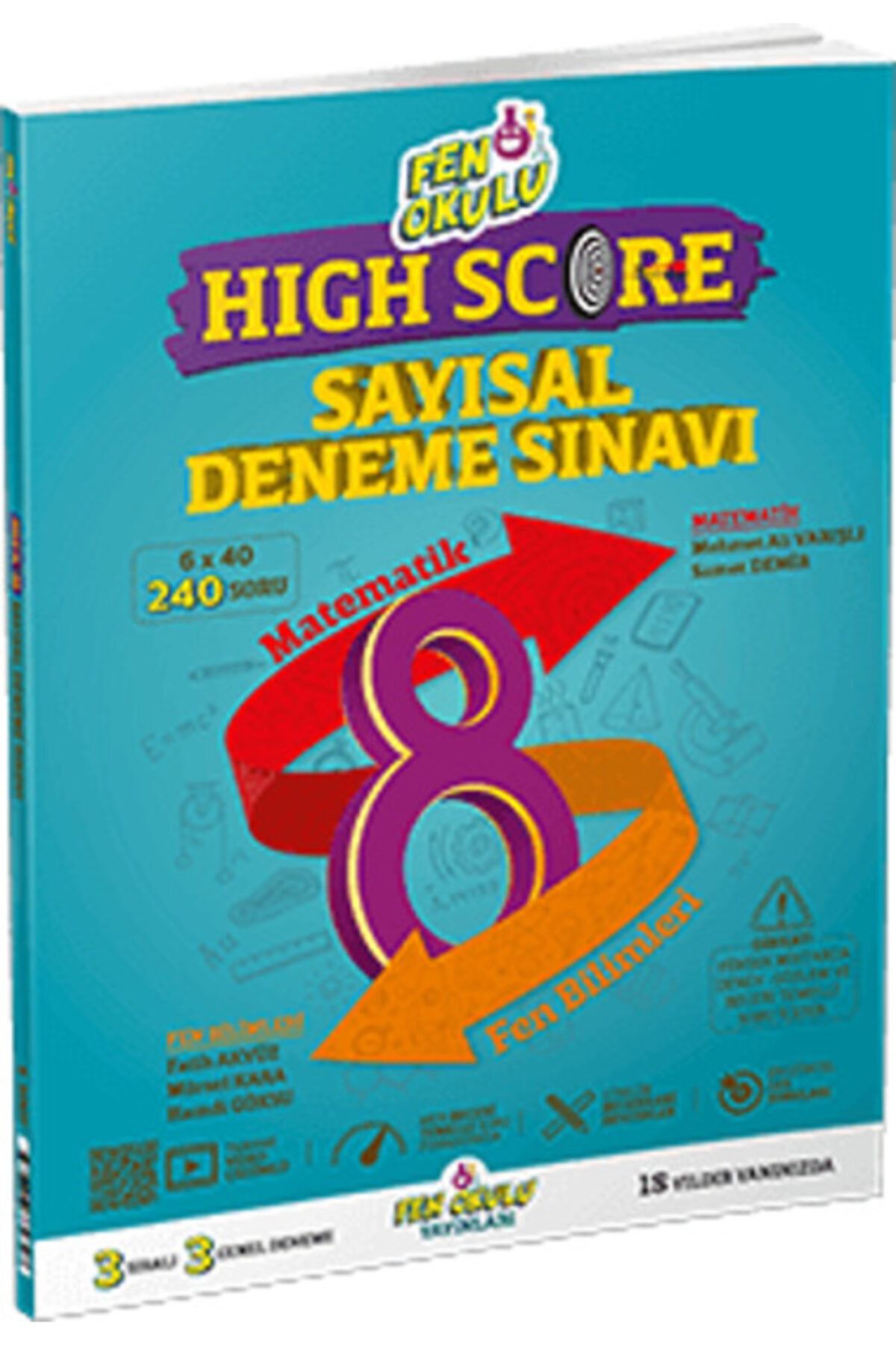 Fen Okulu Yayınları Fen Okulu High Score Sayısal Deneme Sınavı