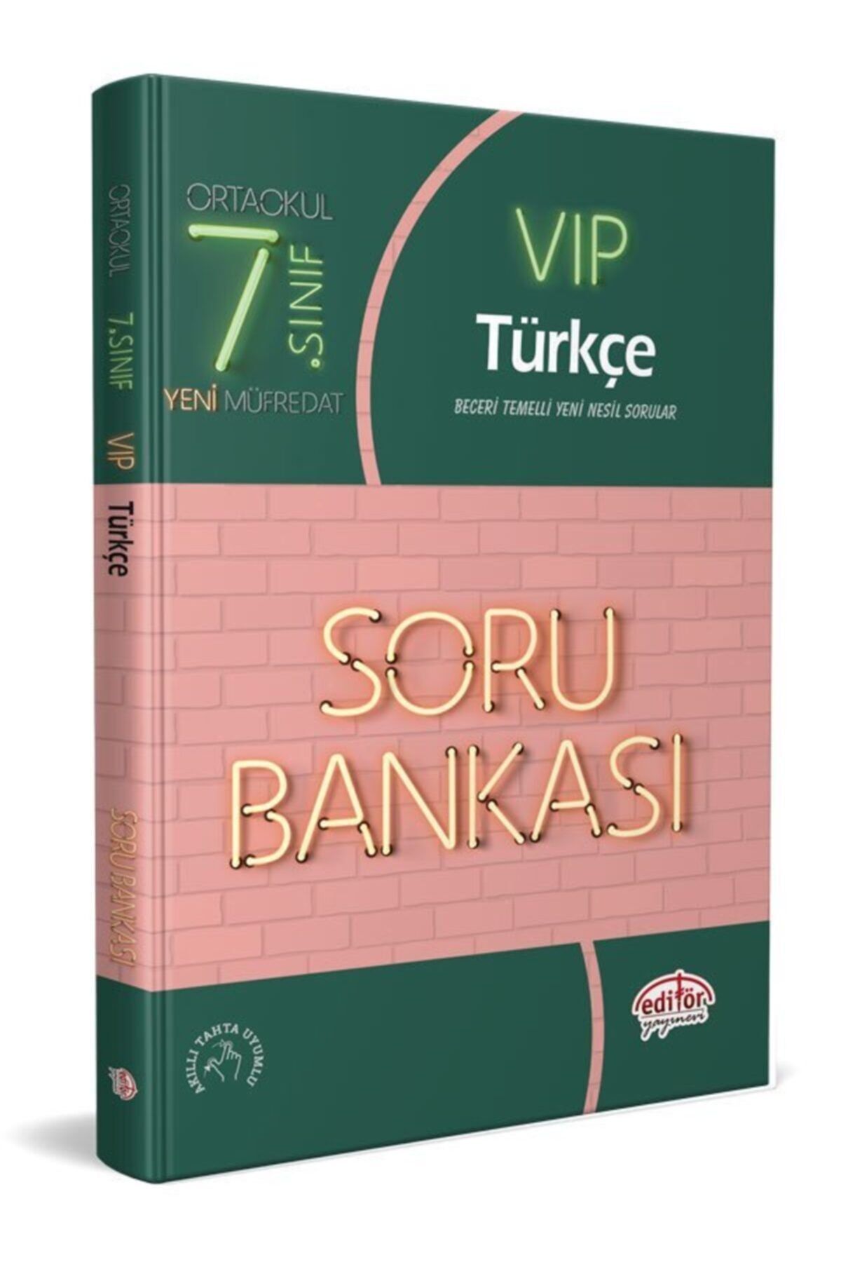 Editör Yayınları 7 Sınıf Vıp Türkçe Soru Bankası