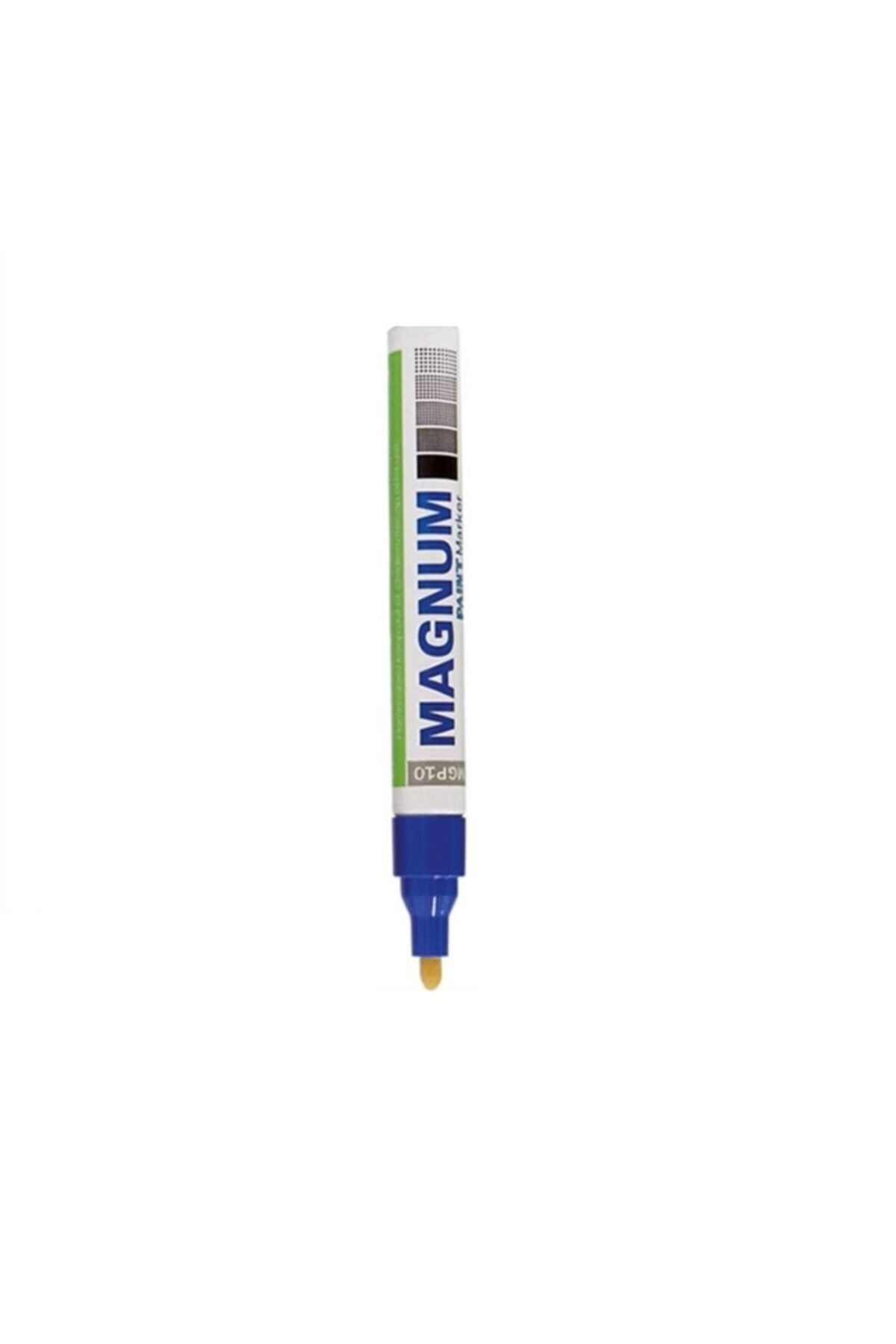 Magnum Mgp10 Paint Marker Mavi - Çok Amaçlı Yağ Bazlı Markör Kalem