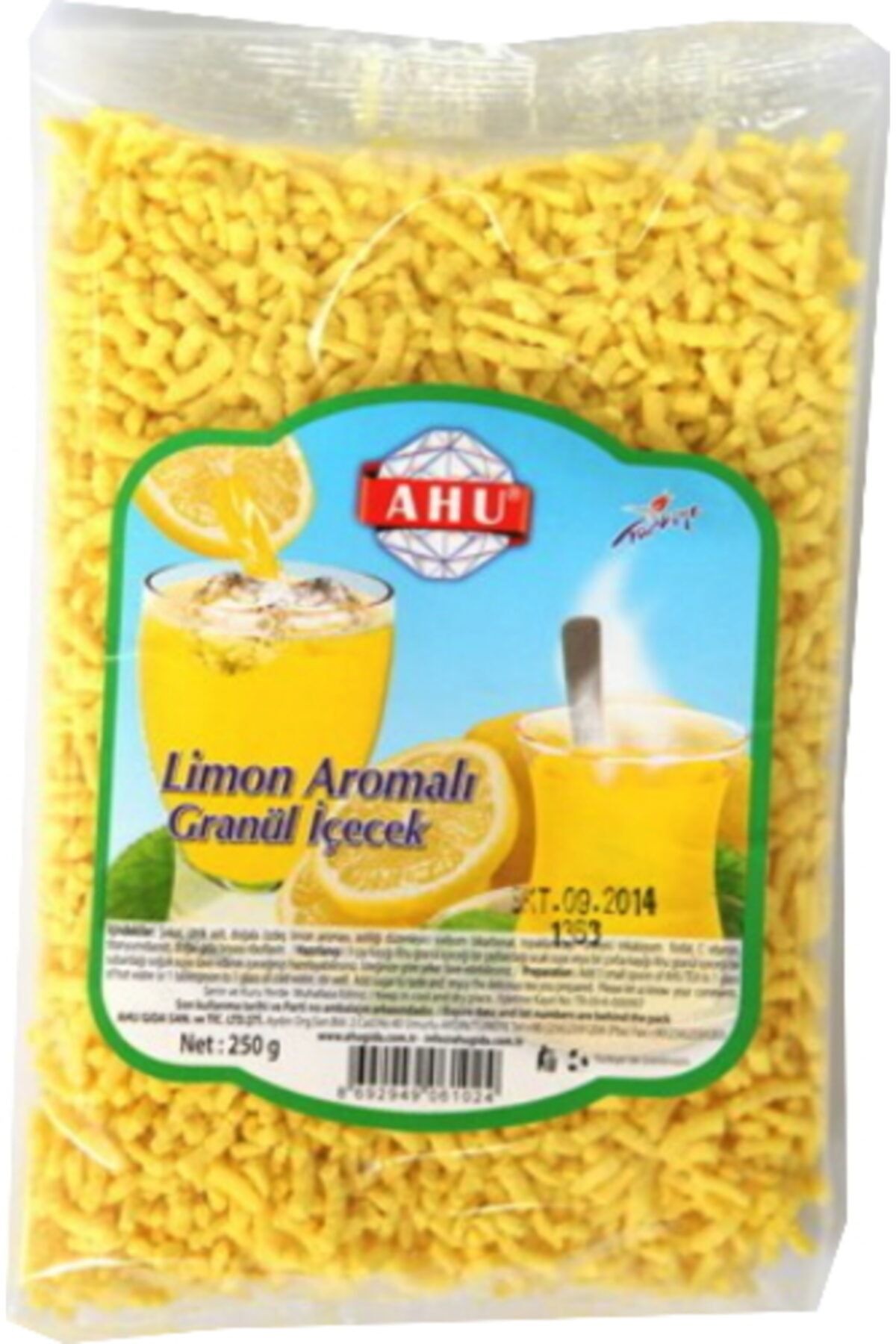 AHU Limon Granül İçecek - 250 gr