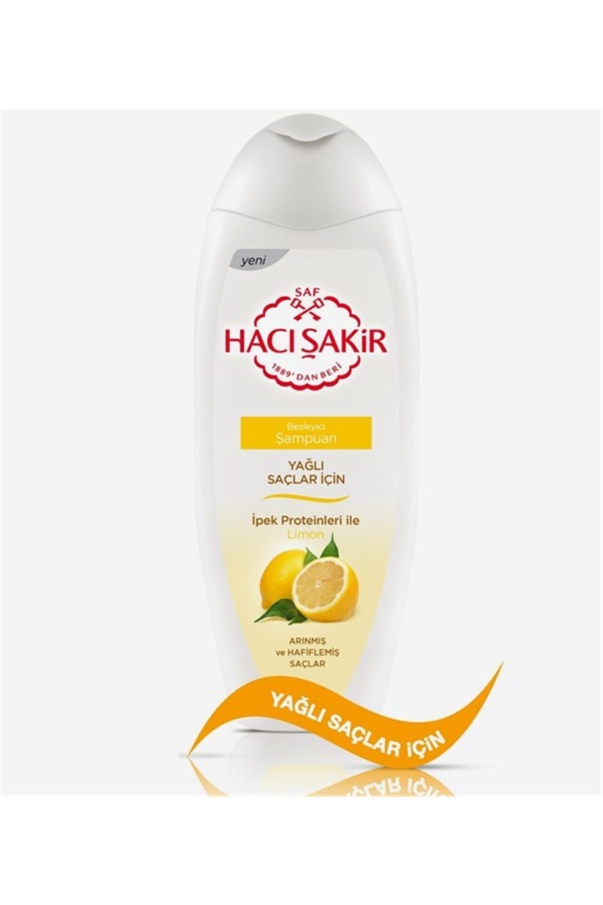 Hacı Şakir Şampuan Limon Yağlı Saçlar 500 Ml