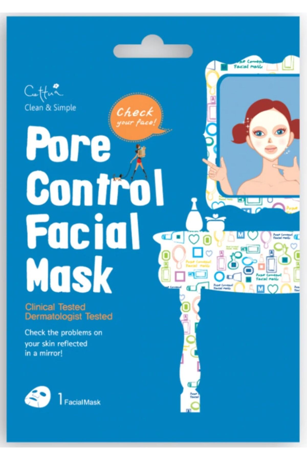 Cettua Clean&Simple Marka: Gözenek Temizleyici Yüz Maskesi Kategori: Yüz Maskesi