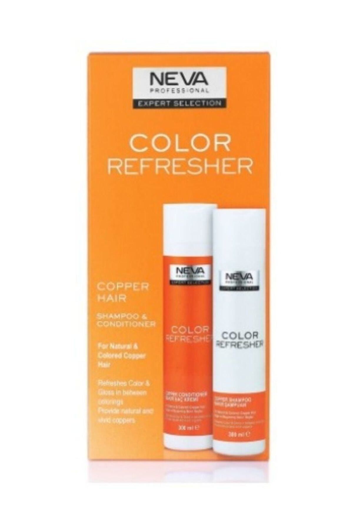 Neva Color Refresher Renk Yenileyici Bakır Şampuan Ve Krem Set 300 Ml