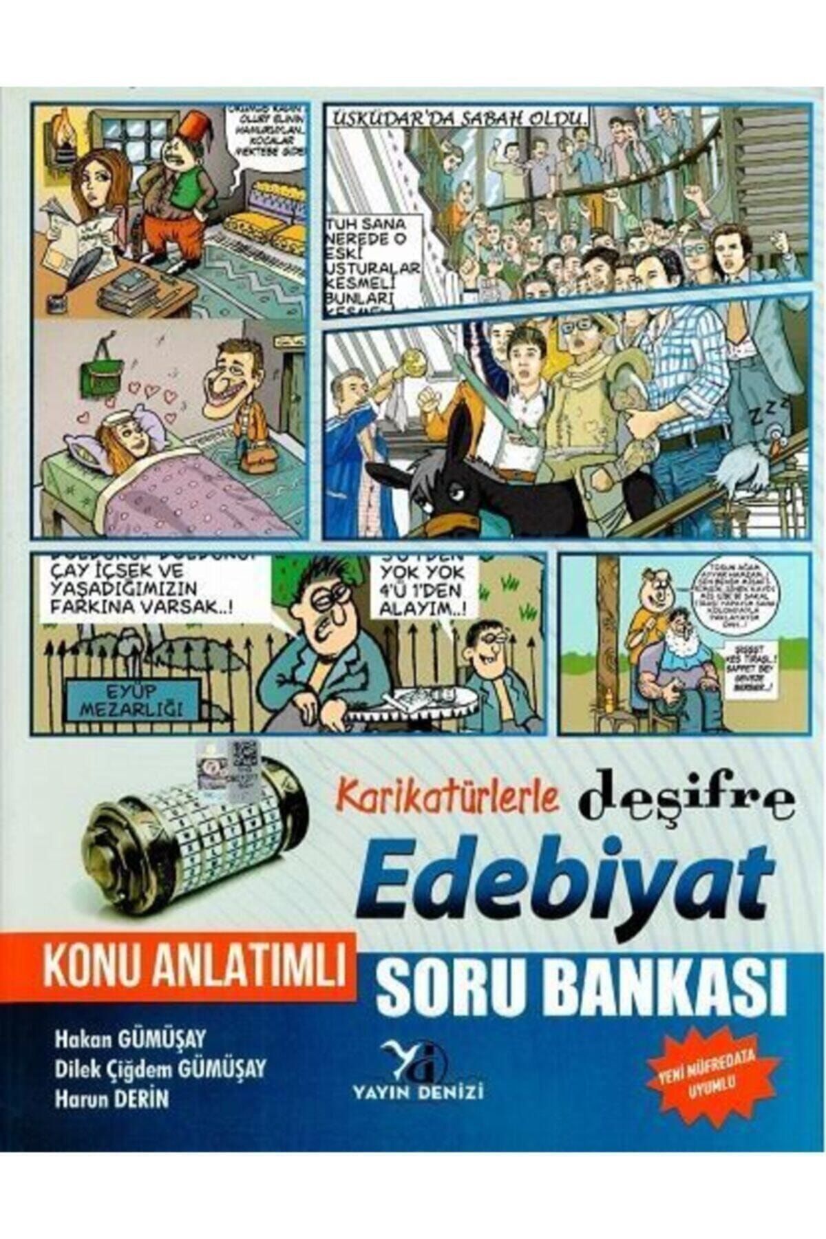 Yayın Denizi Yayınları Yayın Denizi Ayt Edebiyat Karikatürlerle Deşifre