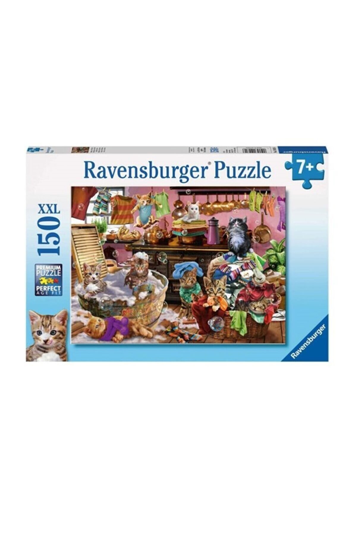 RAVENSBURGER Puzzle 150 Parça Cats In Kitchen