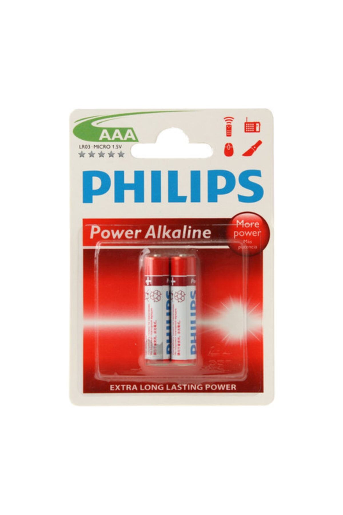 Philips Alkalin 2'li Kalem Pil
