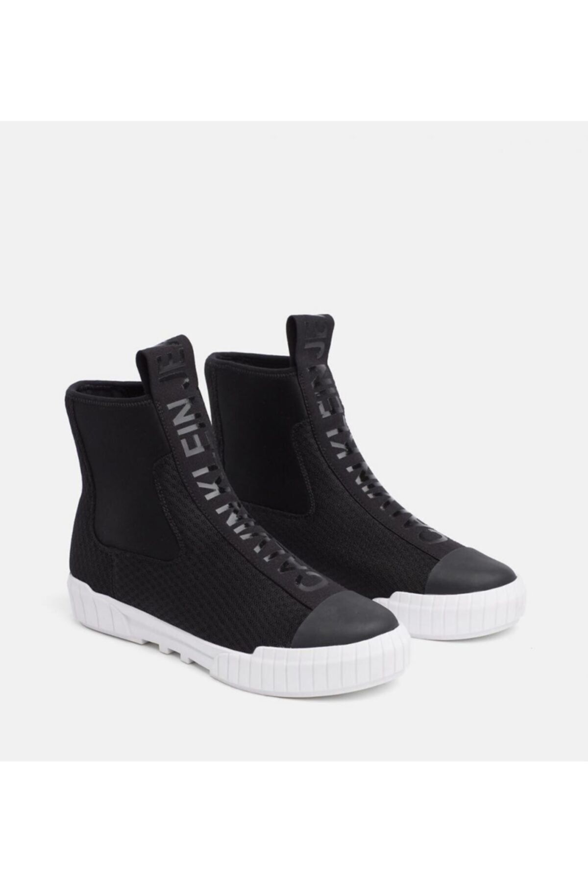 Calvin Klein Unisex Siyah Fileli Bot Ayakkabı