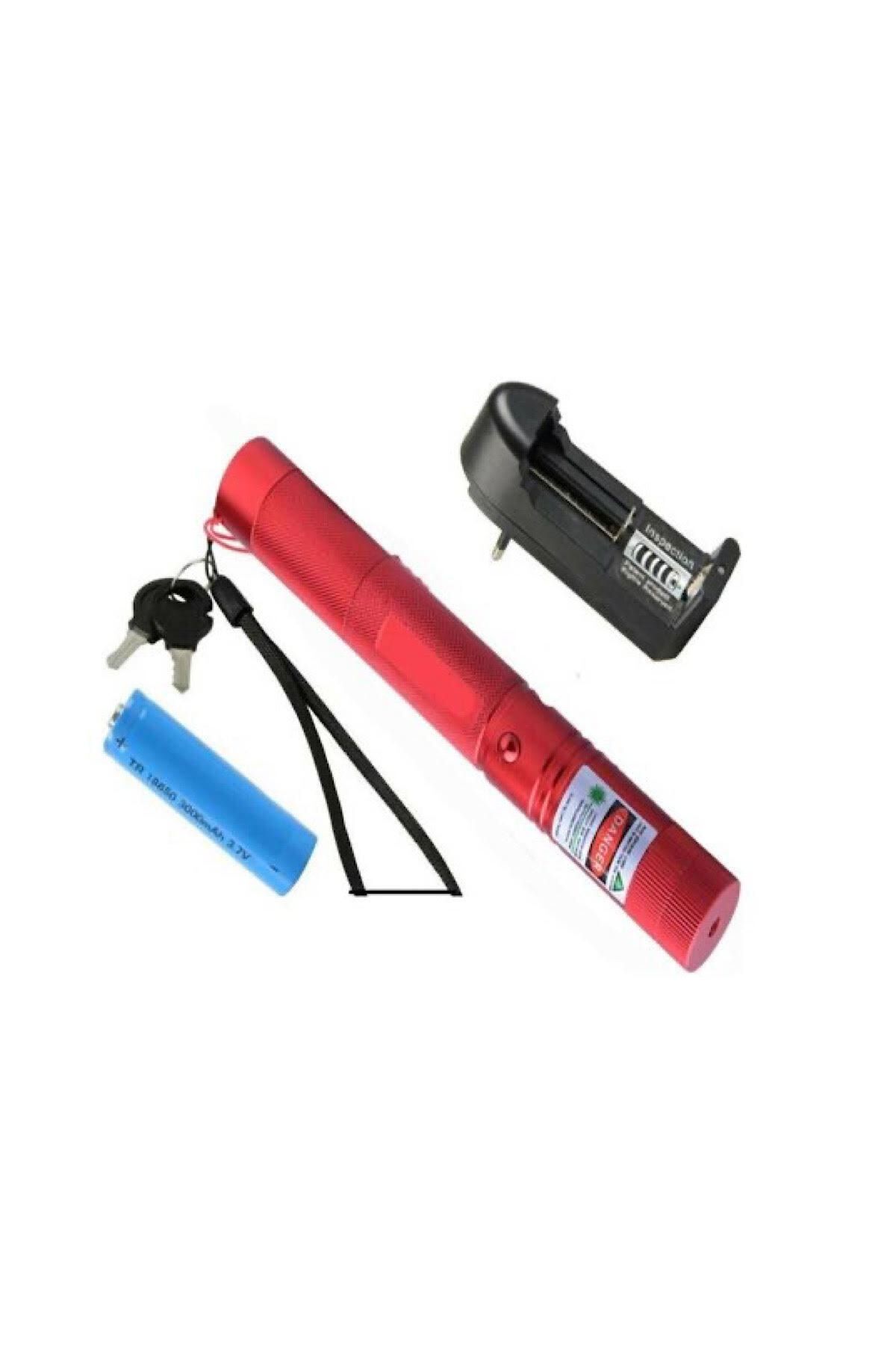 Genel Markalar Turbo Işın Şarjlı Yeşil Şarjlı Lazer Pointer 15000 Mw