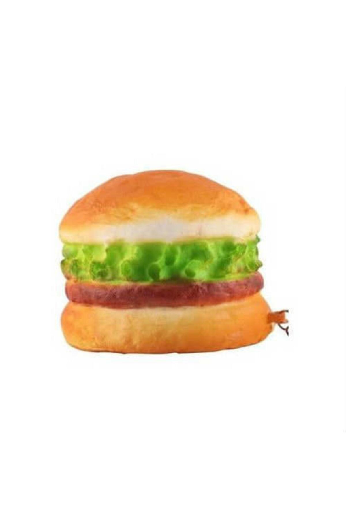 Squishy Hamburger Anahtarlık Kokulu Yavaş Yükselen Oyuncak Sukuşi