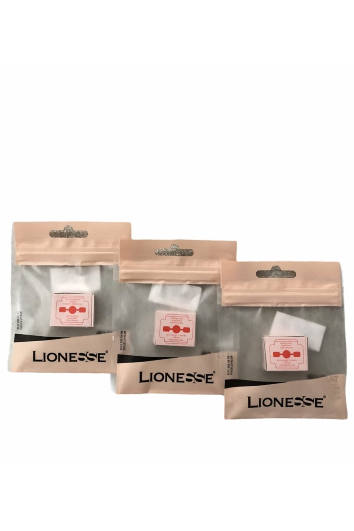 Lionesse Lıonesse Raspa Jileti 3'lü Paket 7494