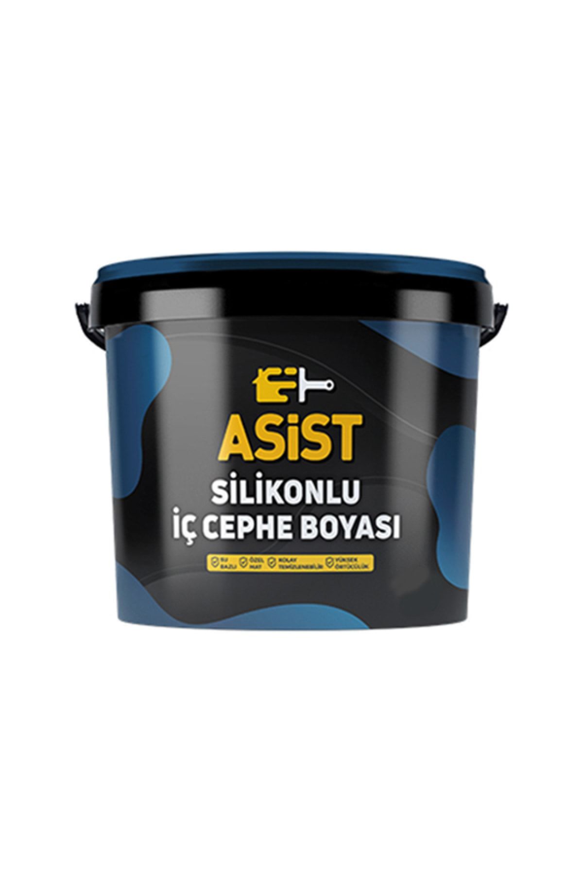 Asist Silikonlu Iç Cephe Duvar Boyası 20 Kg Renkşeker Pembe Fiyatı