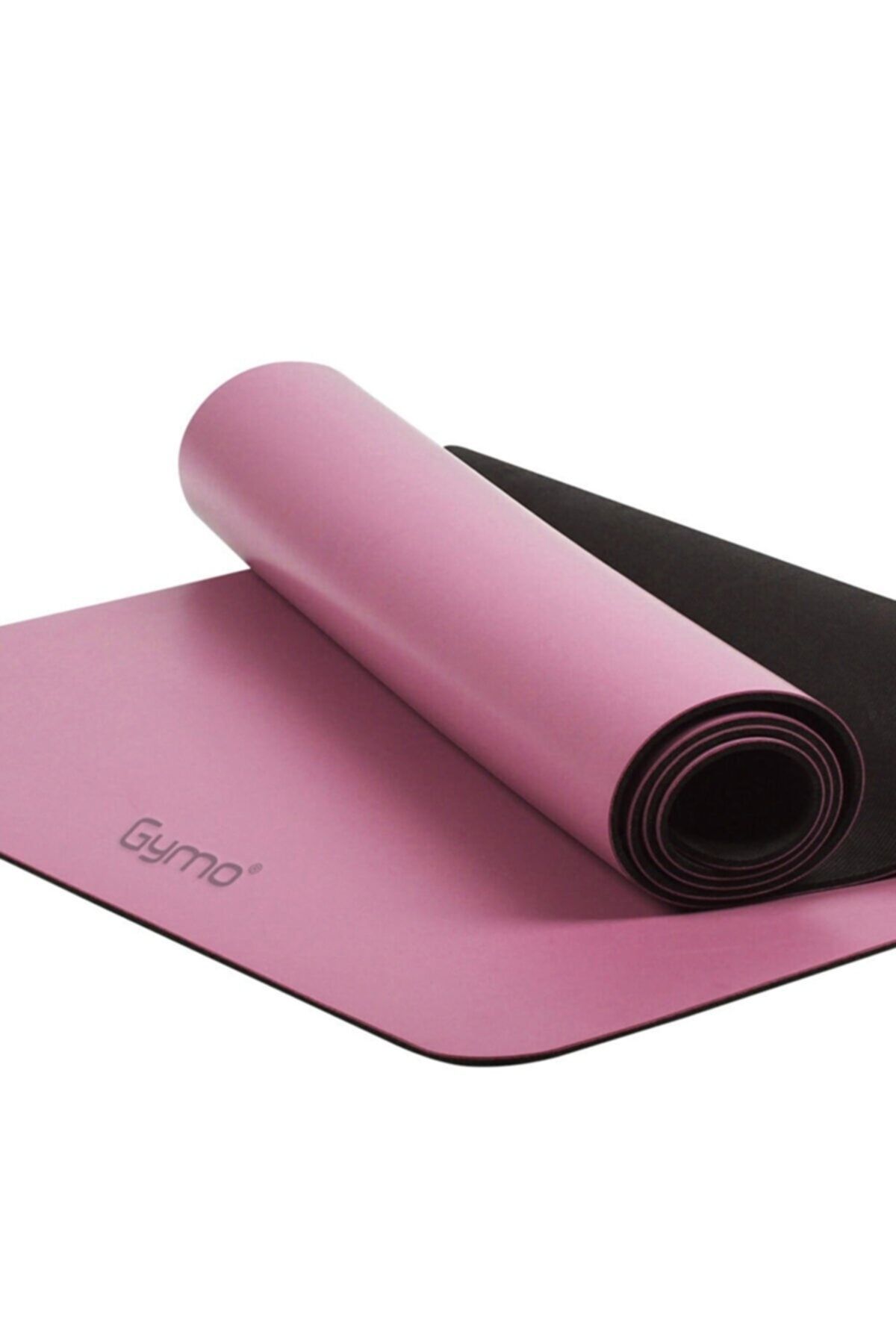 Gymo Pu Rubber 5mm Profesyonel Pilates Minderi Yoga Matı Pembe Renk