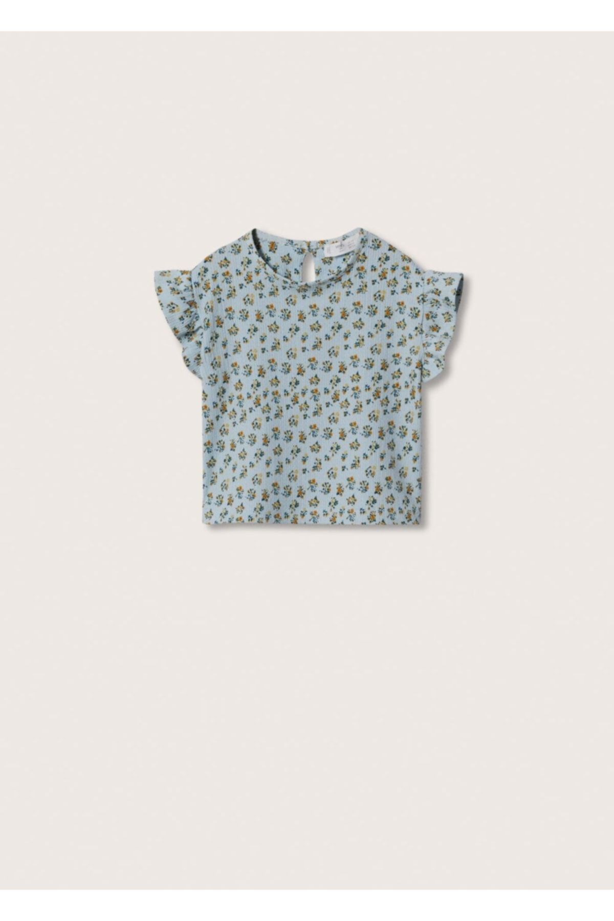 MANGO Baby Çiçek Desenli Tişört