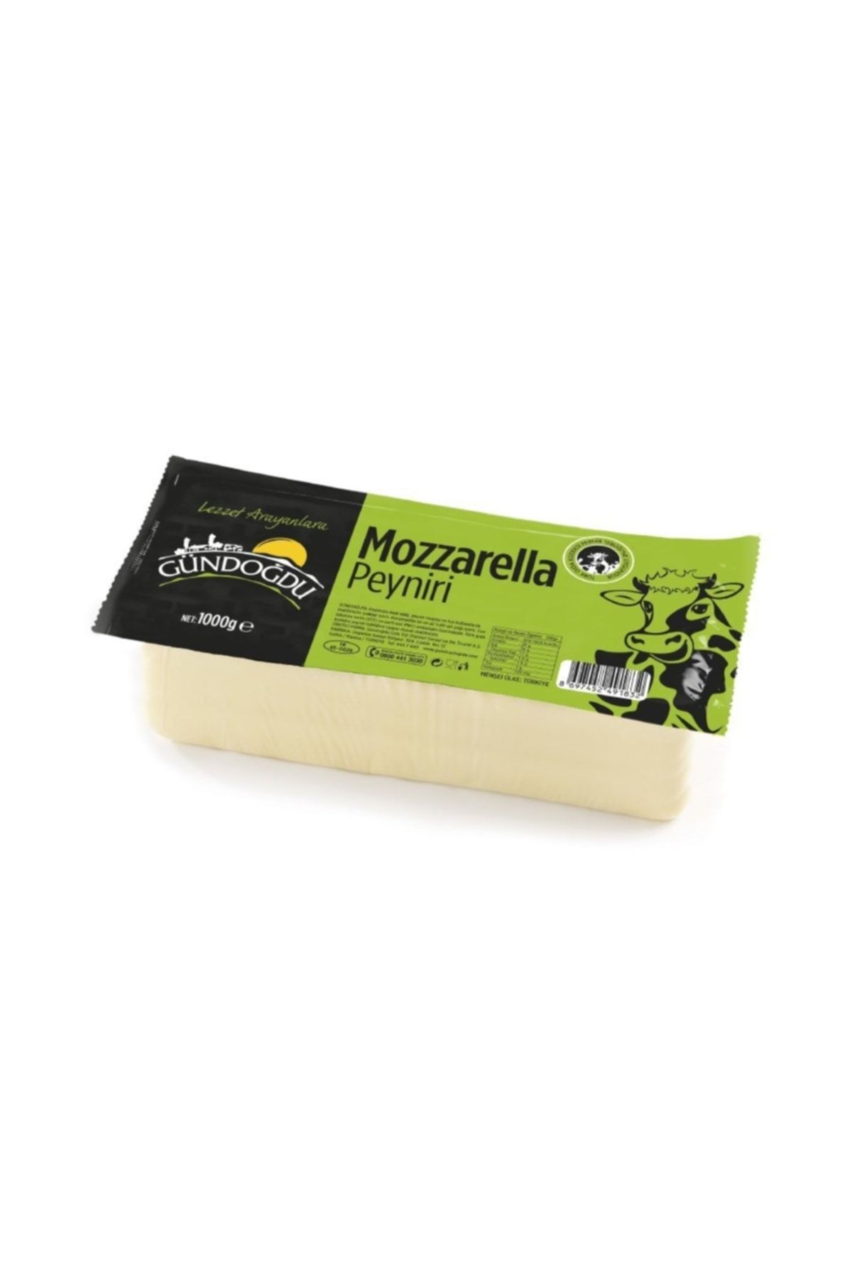 Gündoğdu Mozzarella Peyniri 1000gr Blok