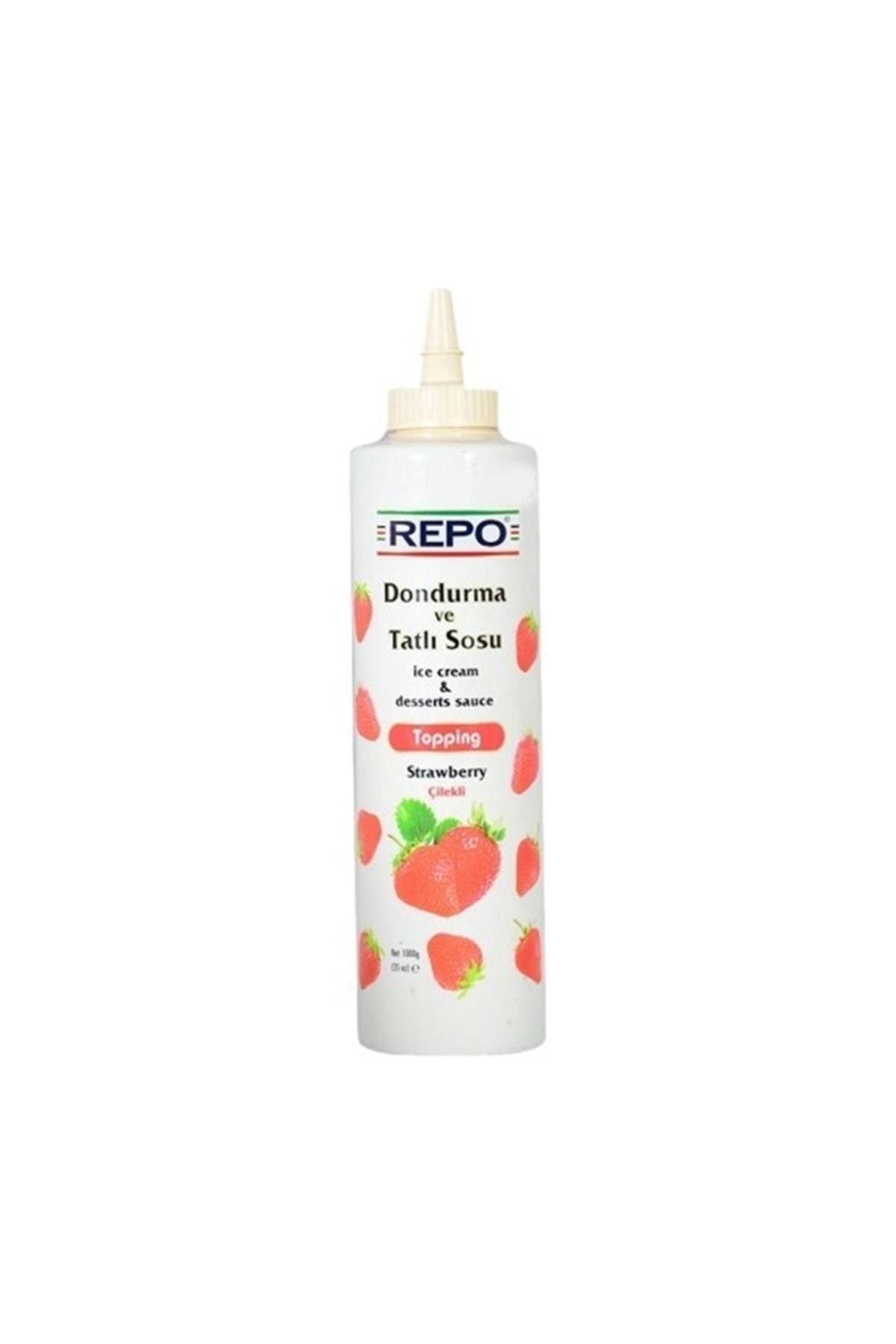 Repo Çilek Toping Dondurma Sosu 1000 gr