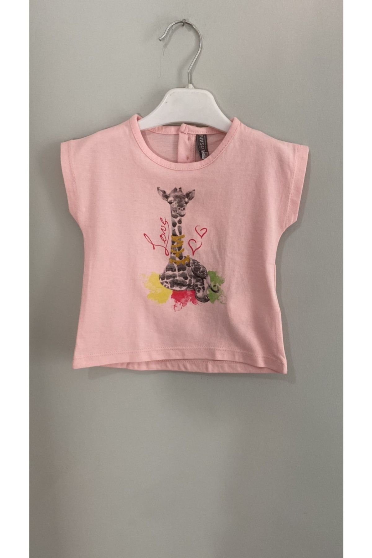 LOSAN Kız Bebek Baskılı T-shirt
