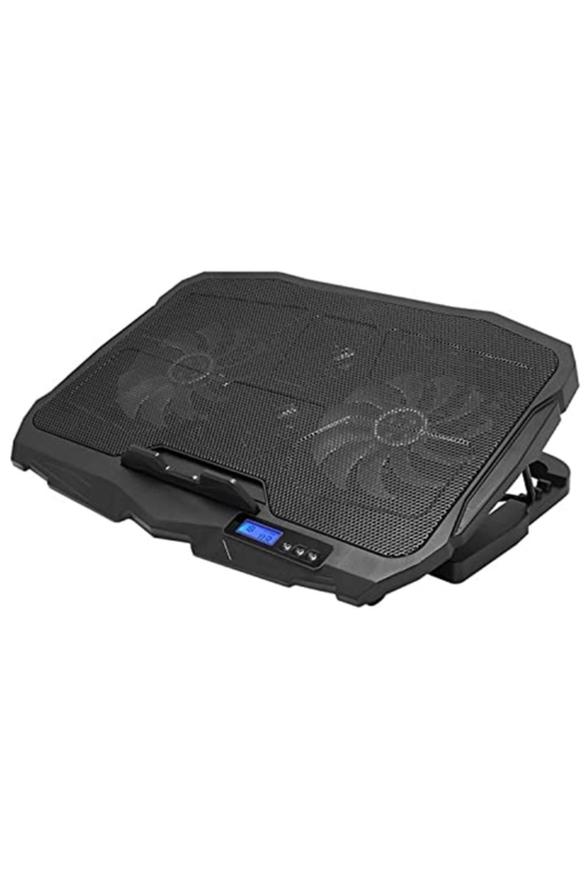 Gomax 4 Adet Fanlı Ledli Lcd Kontrol Panelli 10" - 17" Stand Gaming Pro Standlı Notebook Soğutucu