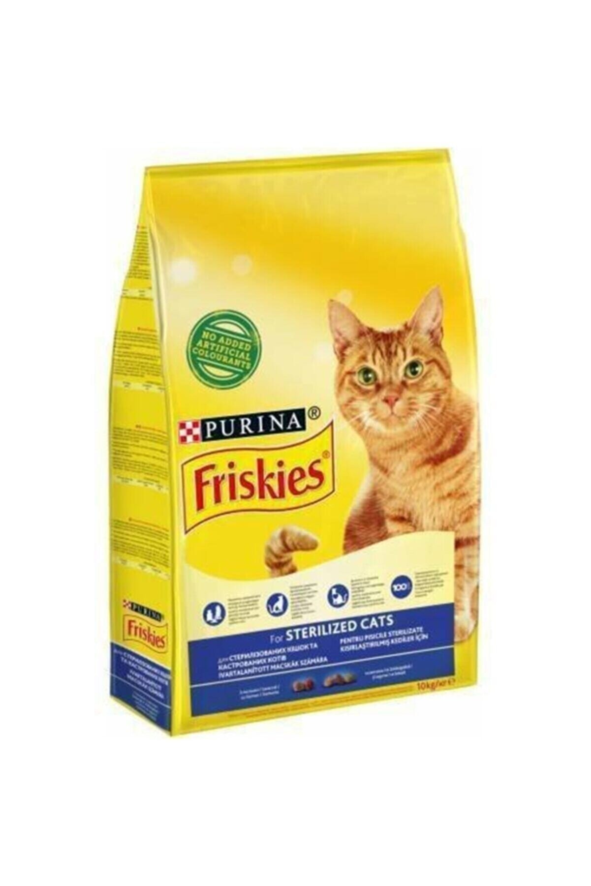 Friskies Friskies Siterilised Somonlu Ve Sebzeli Kısırlaştırılmış Kedi Maması 10kg