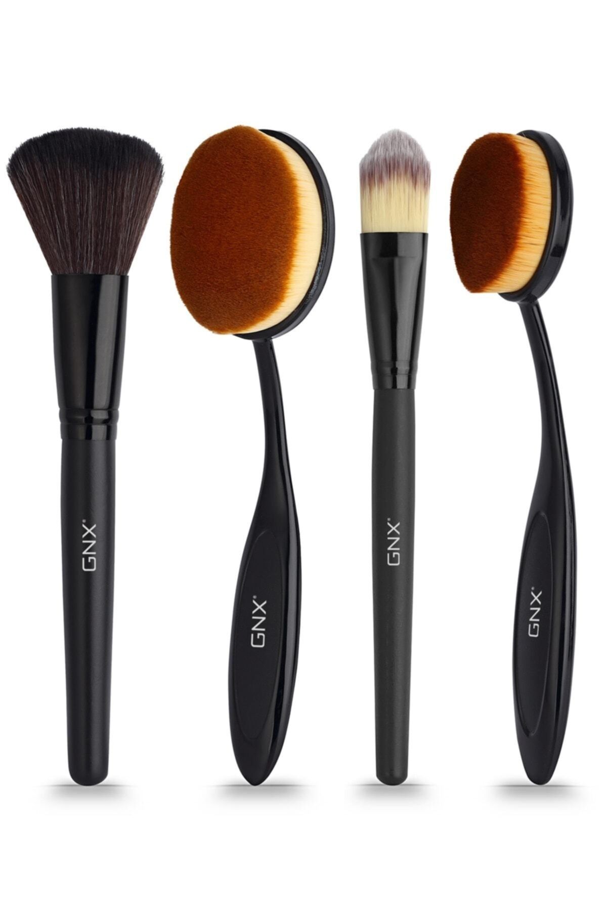 GNX 4'lü Makyaj Fırça Seti - 4 Pcs Makeup Face Brush Set