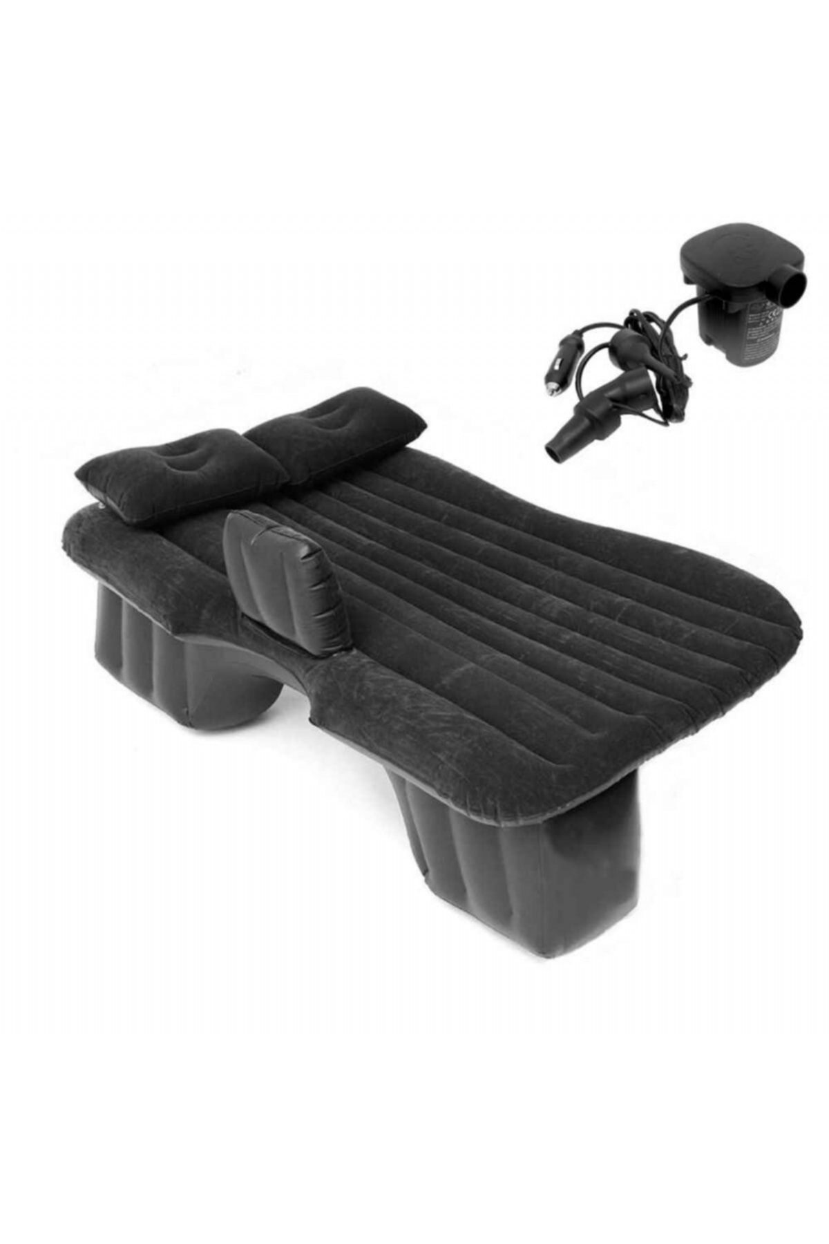 Genel Markalar Araç Içi Şişme Yatak Araç Yatağı Araba Yatağı + Şişirme Pompası Siyah