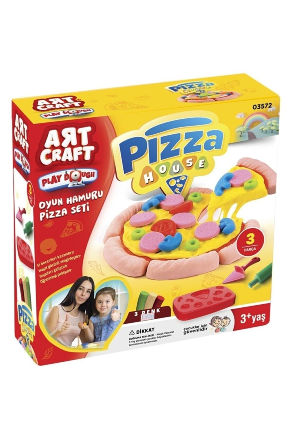 DEDE Oyun Hamuru Pizza Seti
