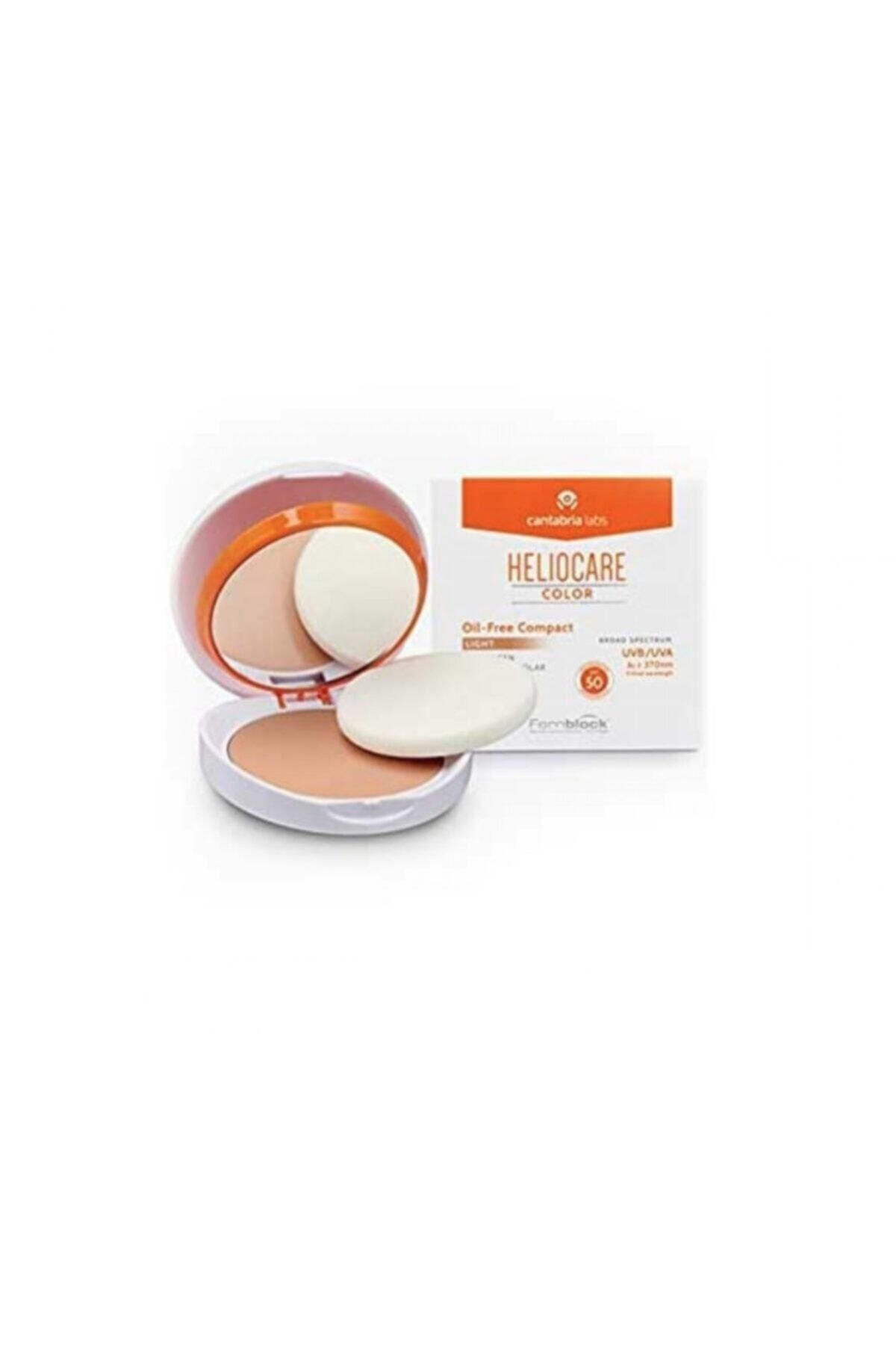 Heliocare Color Spf 50 Oil Free Compact 10 gr Light