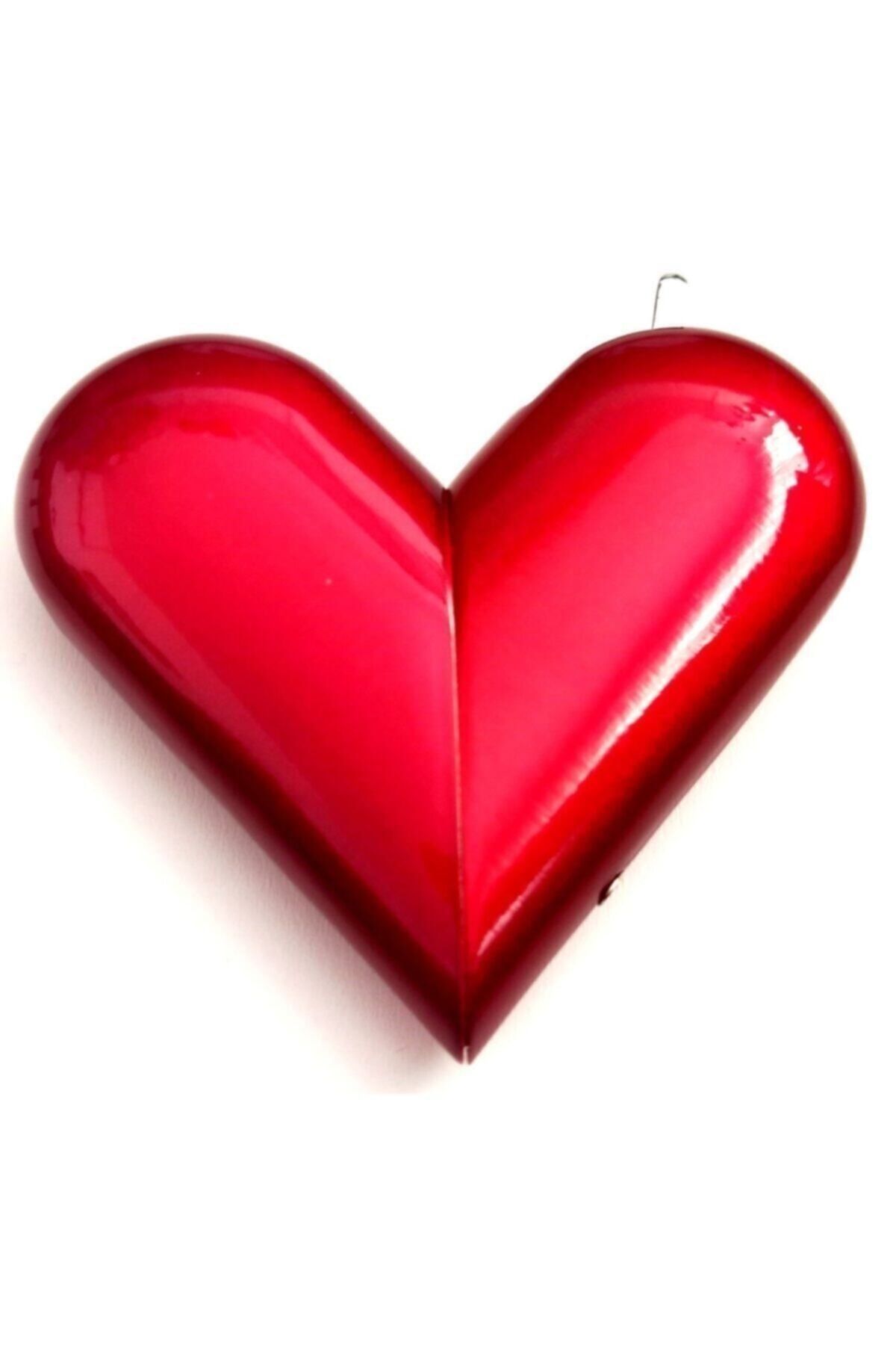 Silvio Monetti Kırmızı Kalpli Gazlı Aşk Çakmağı, Sevgiliye Hediye Ister Kalp Şeklinde Ister Düz Çakmak