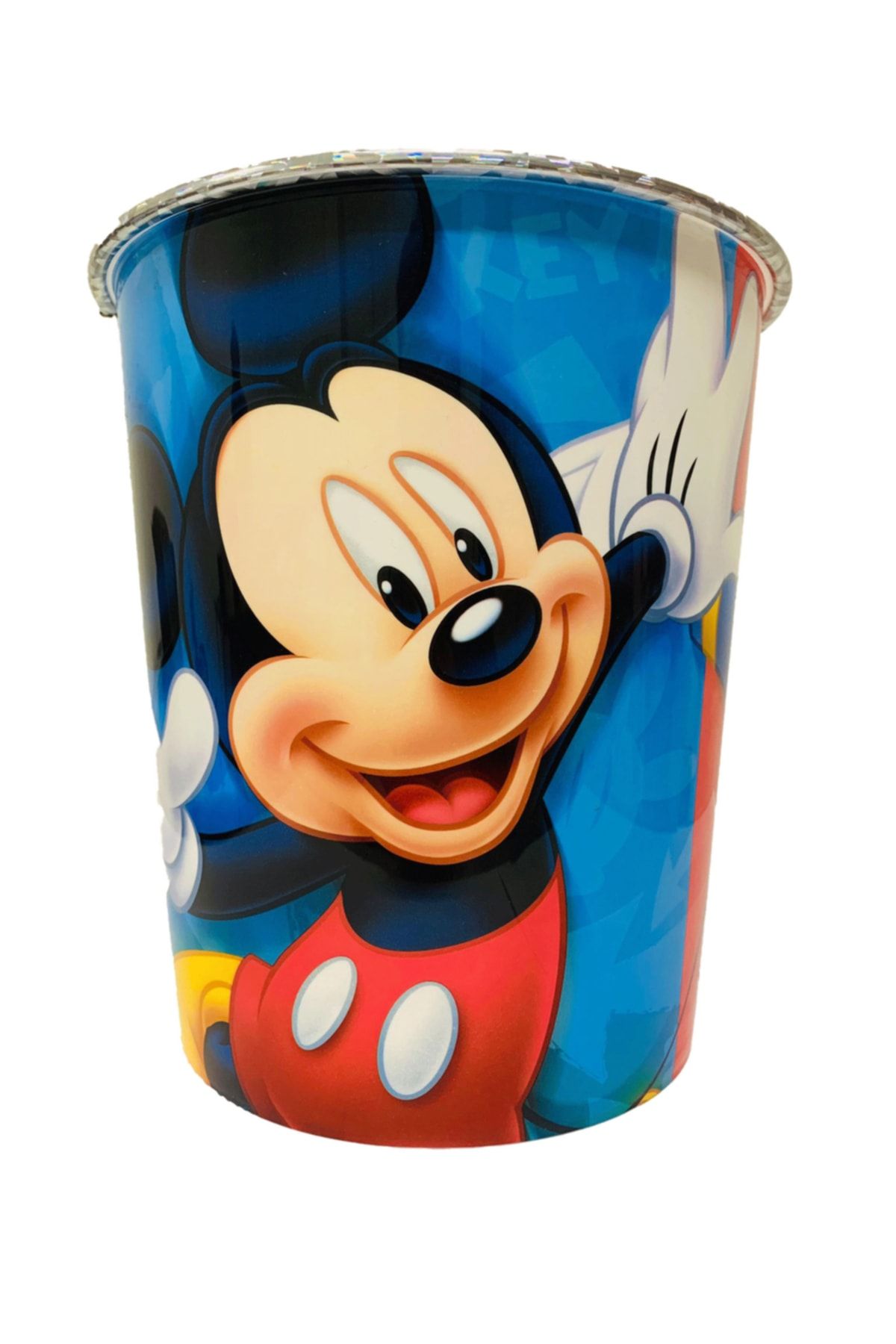 DİSNEY Lisanslı Kağıt Sepeti Kova Mickey Mouse