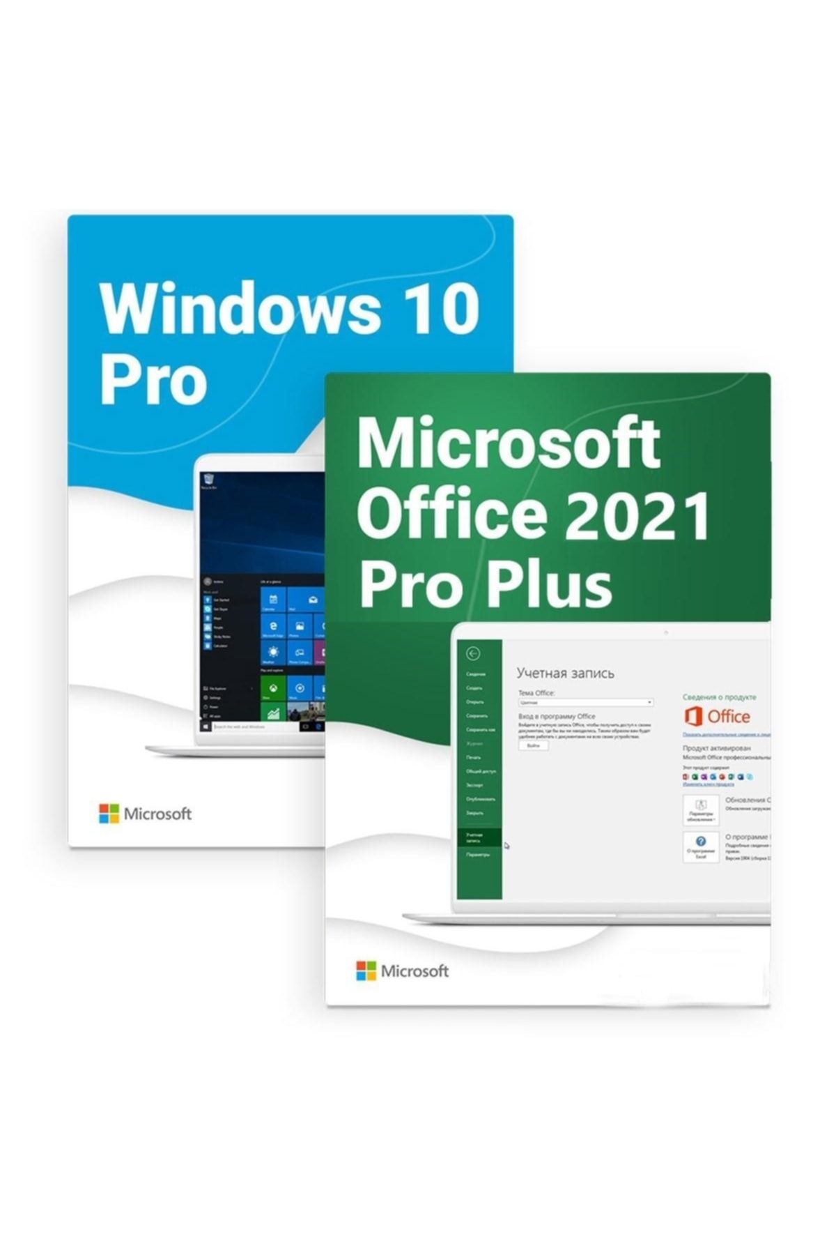 Microsoft Windows 10 Pro + Office 2021 Pro Plus