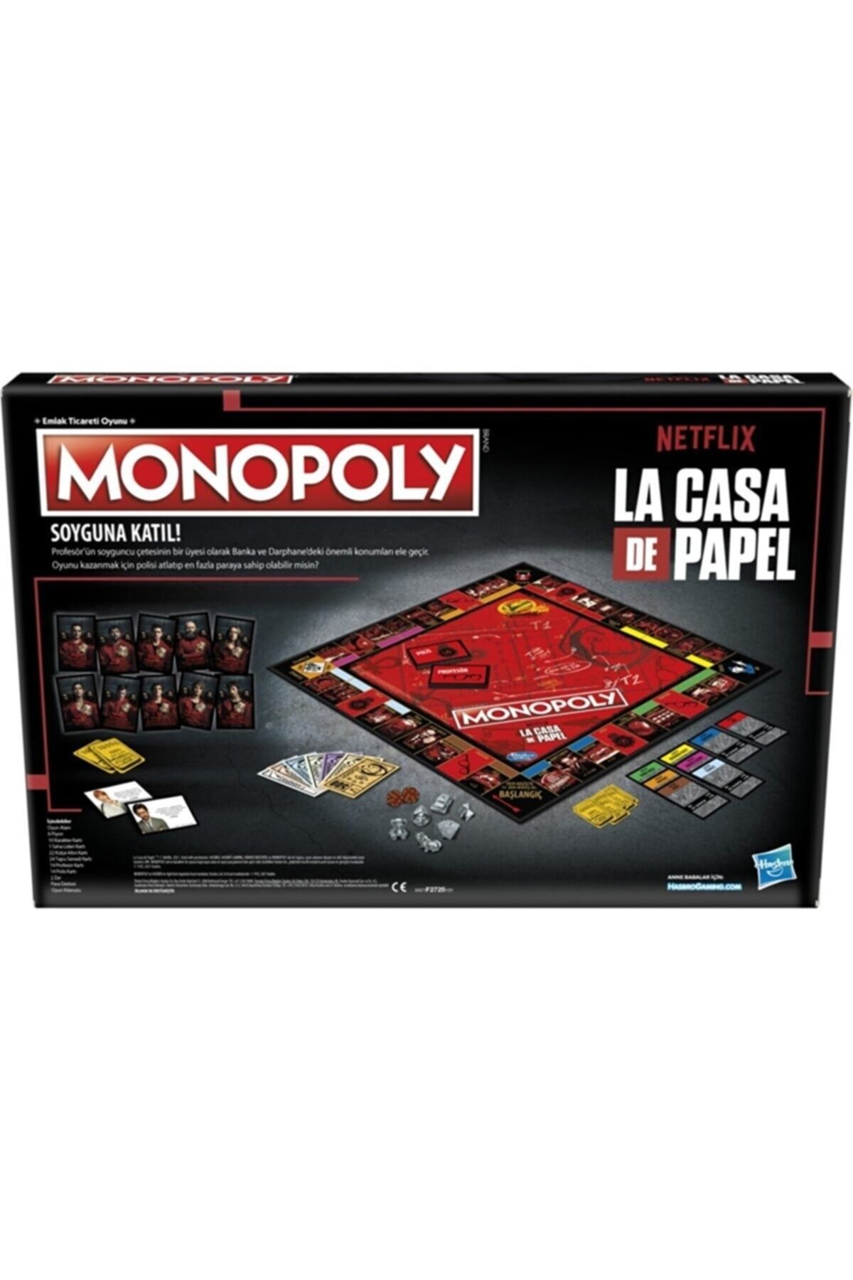 Monopoly La Casa De Papel Orijinal Set