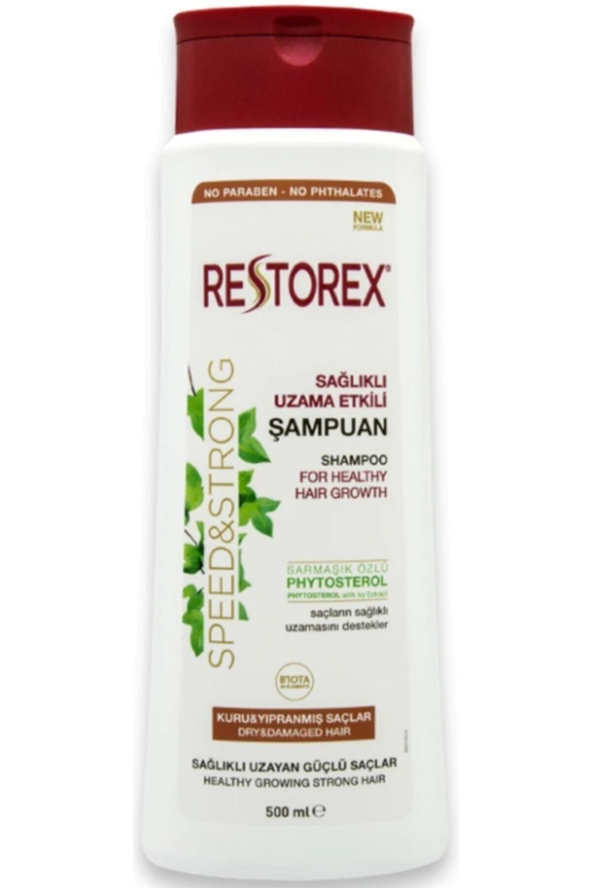 Restorex Speed&strong Kuru & Yıpranmış Saçlar Için Onarıcı Bakım Şampuanı 500 Ml