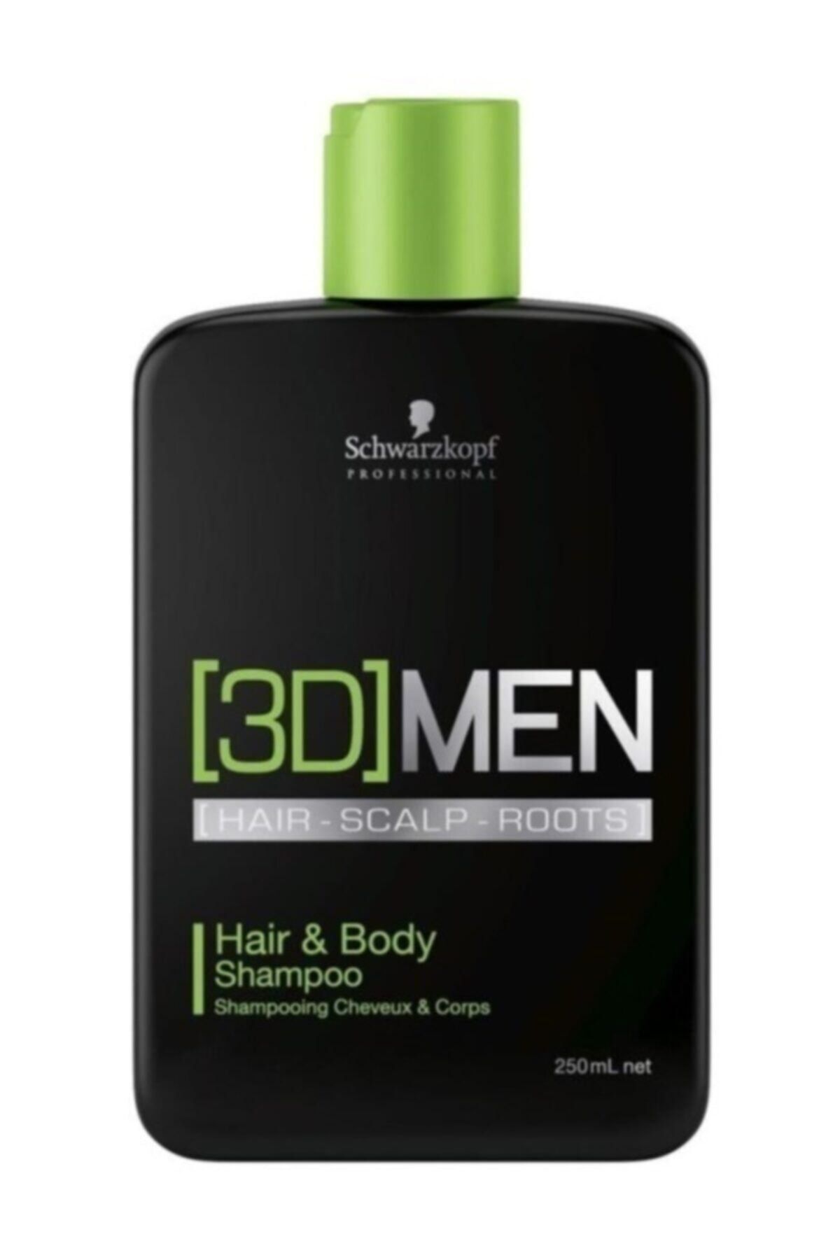 3D Mension 3d Men Erkekler Için Saç Ve Vücut Şampuanı - 3d Men Hair & Body 250 ml 4045787264487