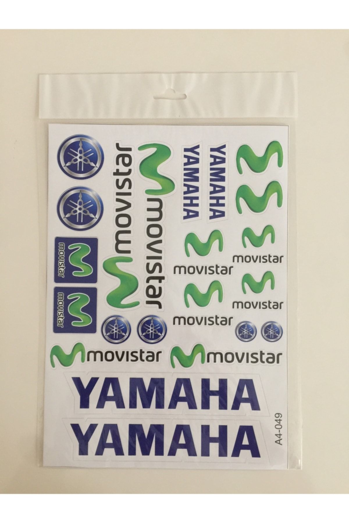 Yamaha Motorsiklet Kaliteli A4 Sticker