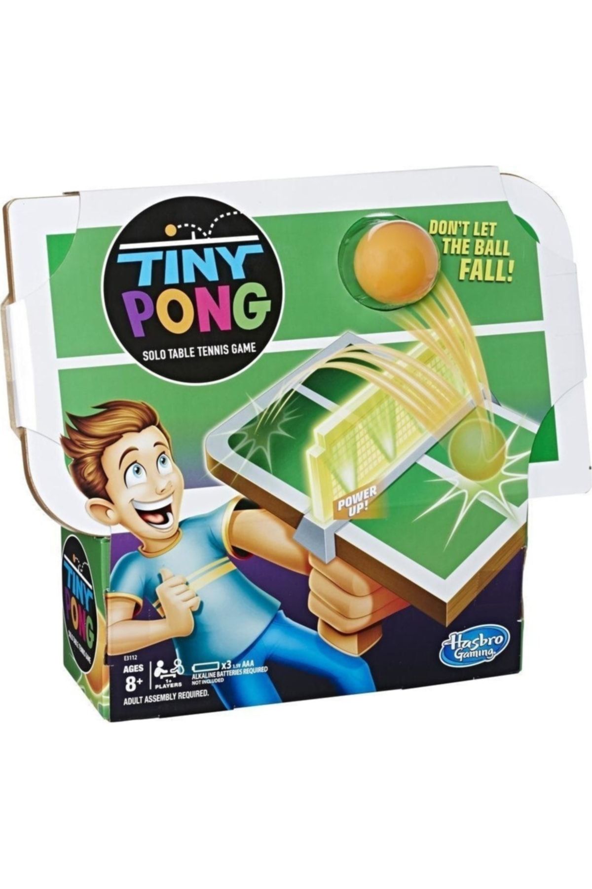 Hasbro Tiny Pong E3112 Lisanslı Orijinal Ürün Hasbro Tek Kişilik Pinpon