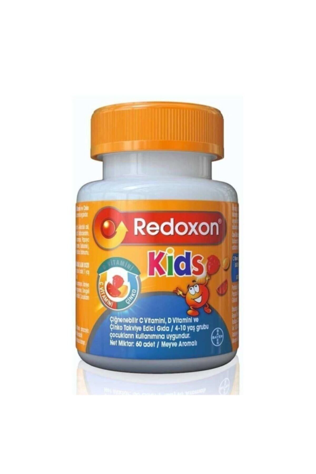 Redoxon Redoxon Kids C Vitamini D Vitamini Ve Çinko Içeren 60 Çiğnenebilir Tablet