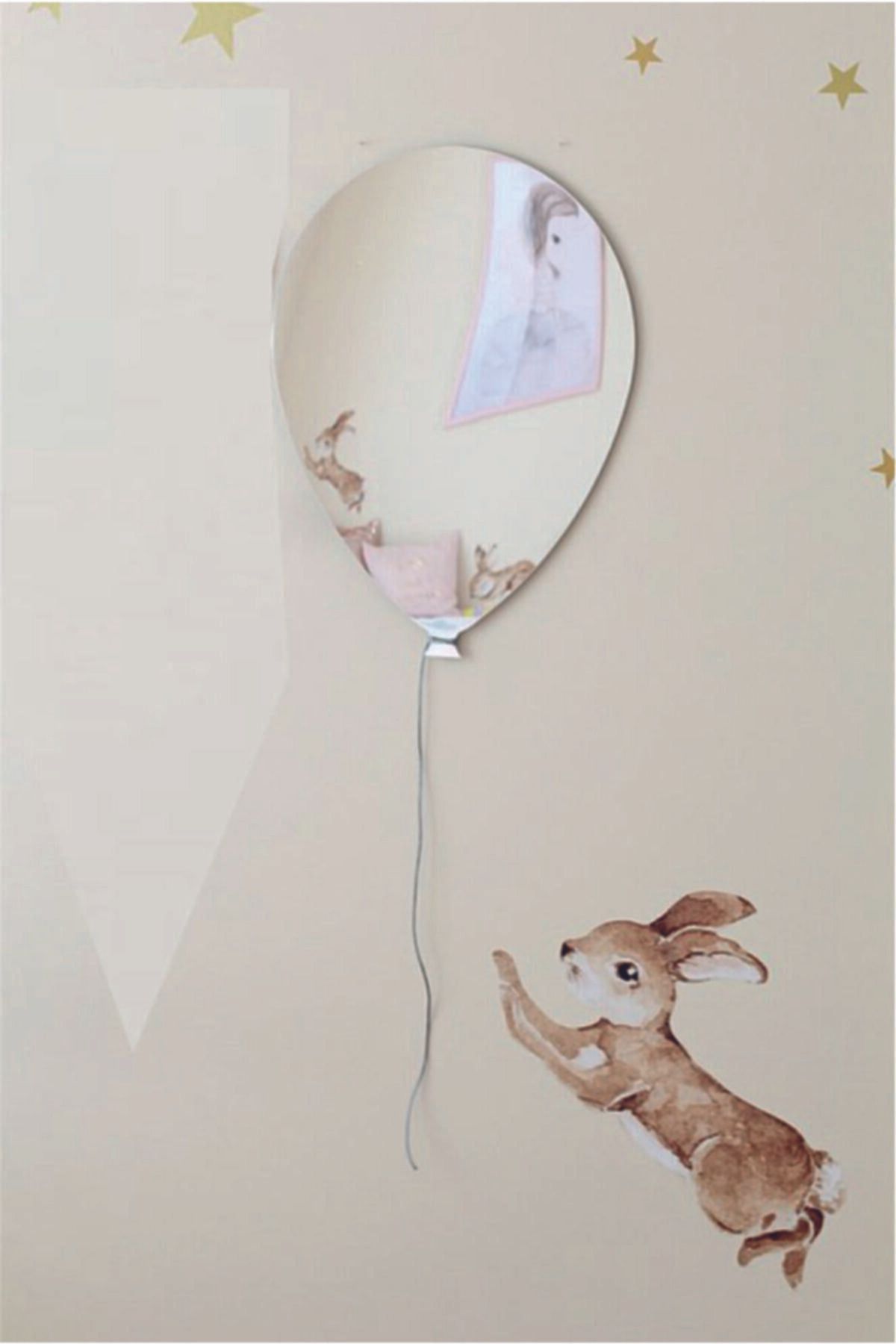 Genel Markalar Çocuk Odası Balon Ayna Akrilik